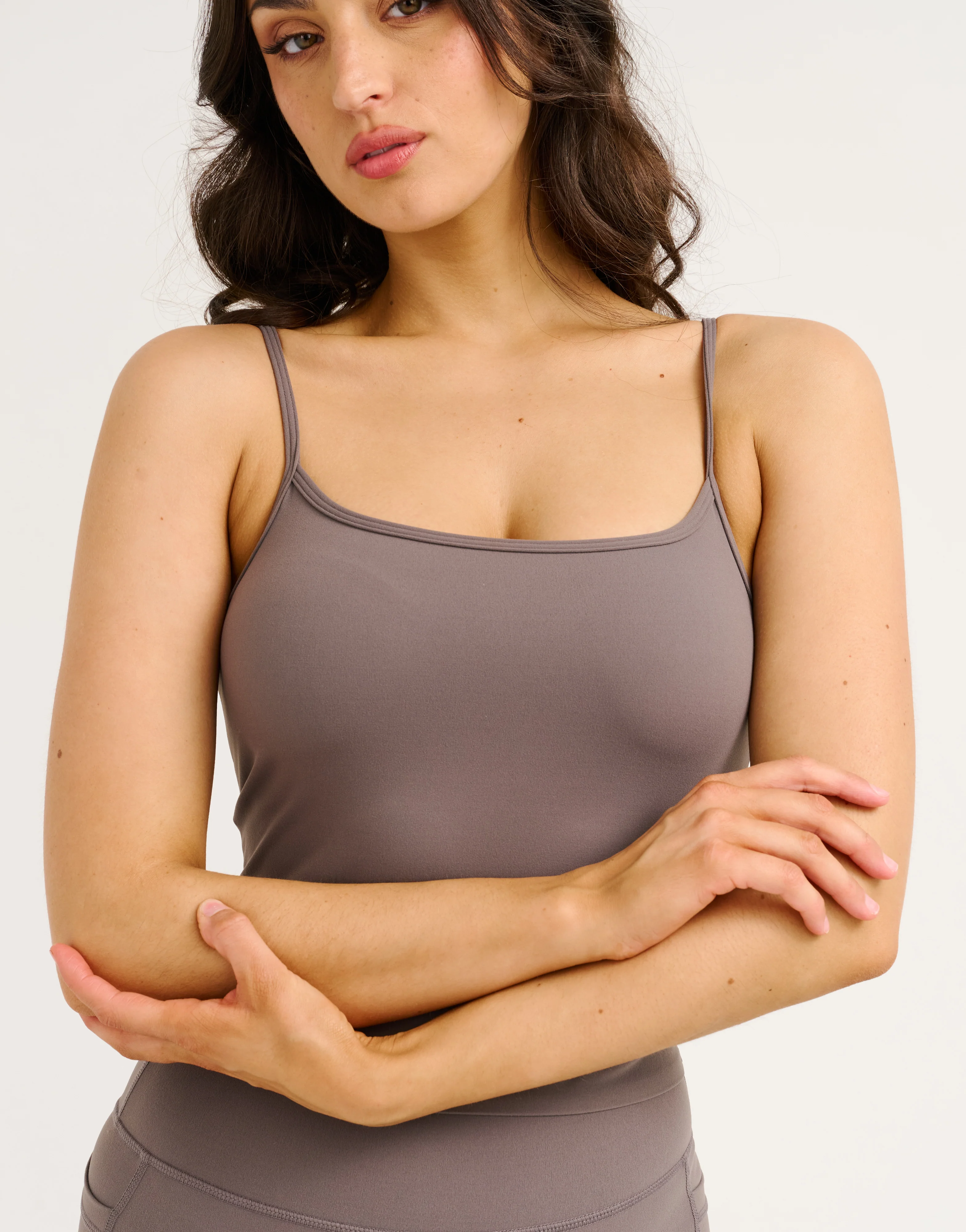 Lycra Seamless Tank - Slate Grey - Image 6