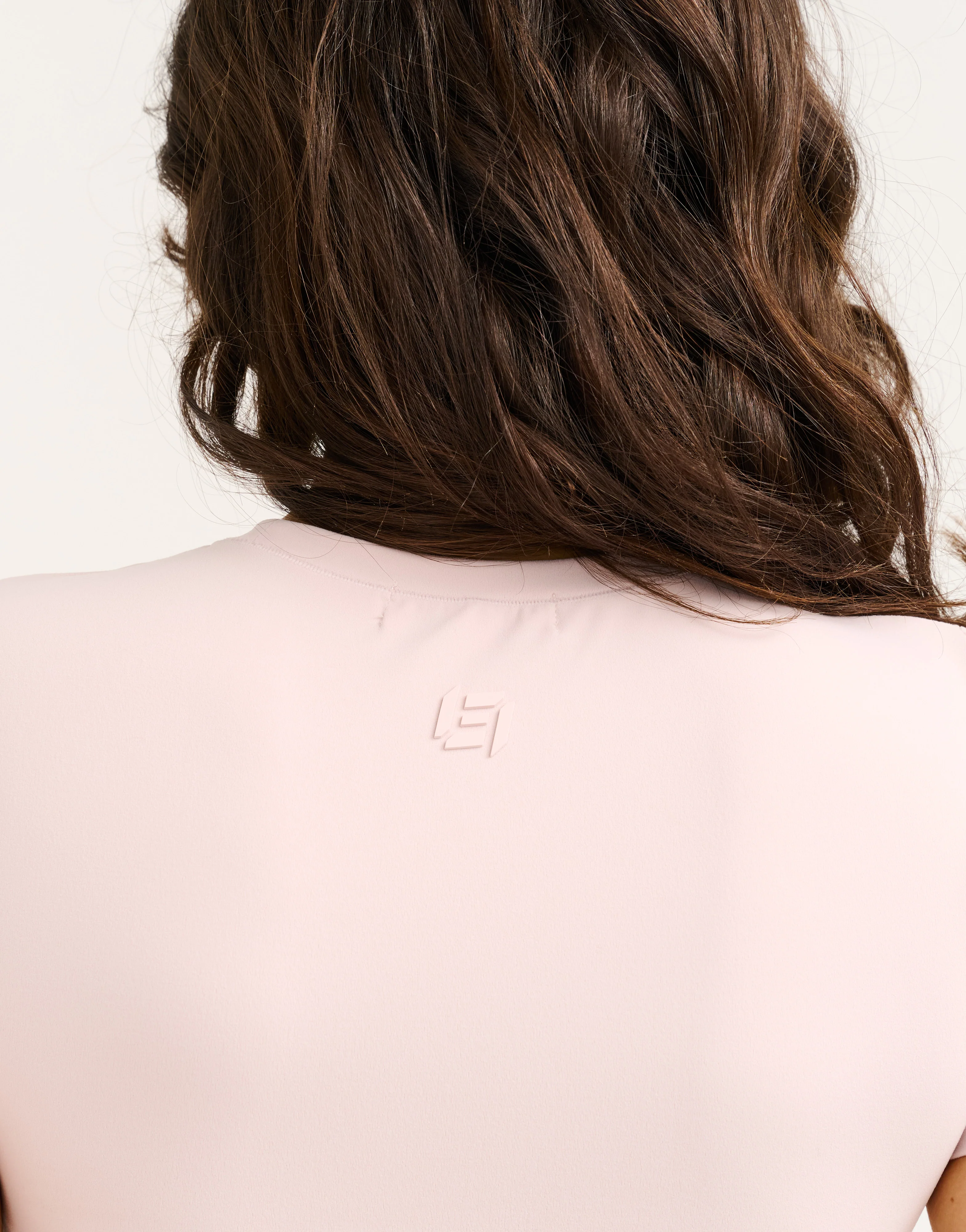 Lycra Seamless Tee - Mauve - Image 6