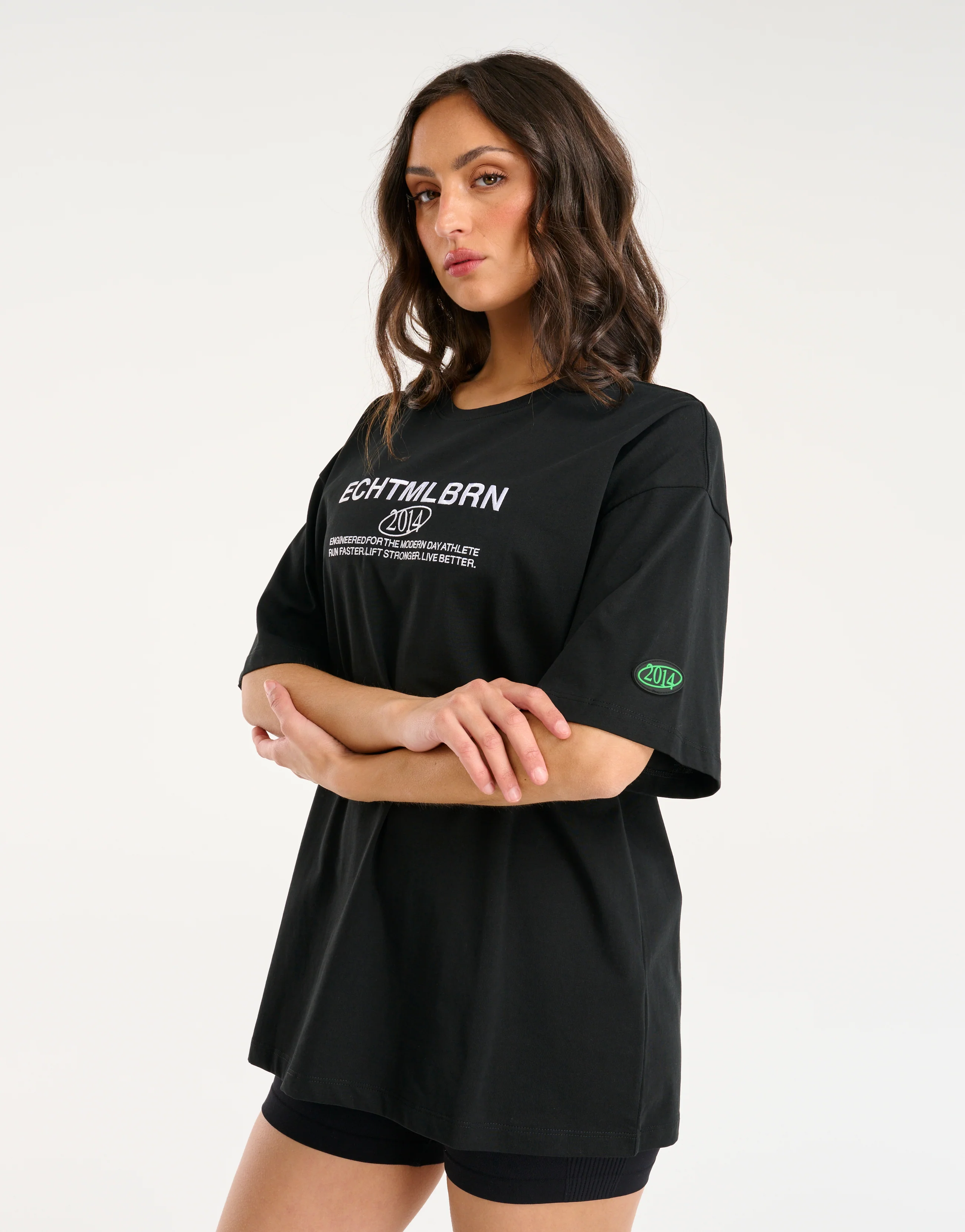 MLBRN Oversize Tee - Black - Image 4