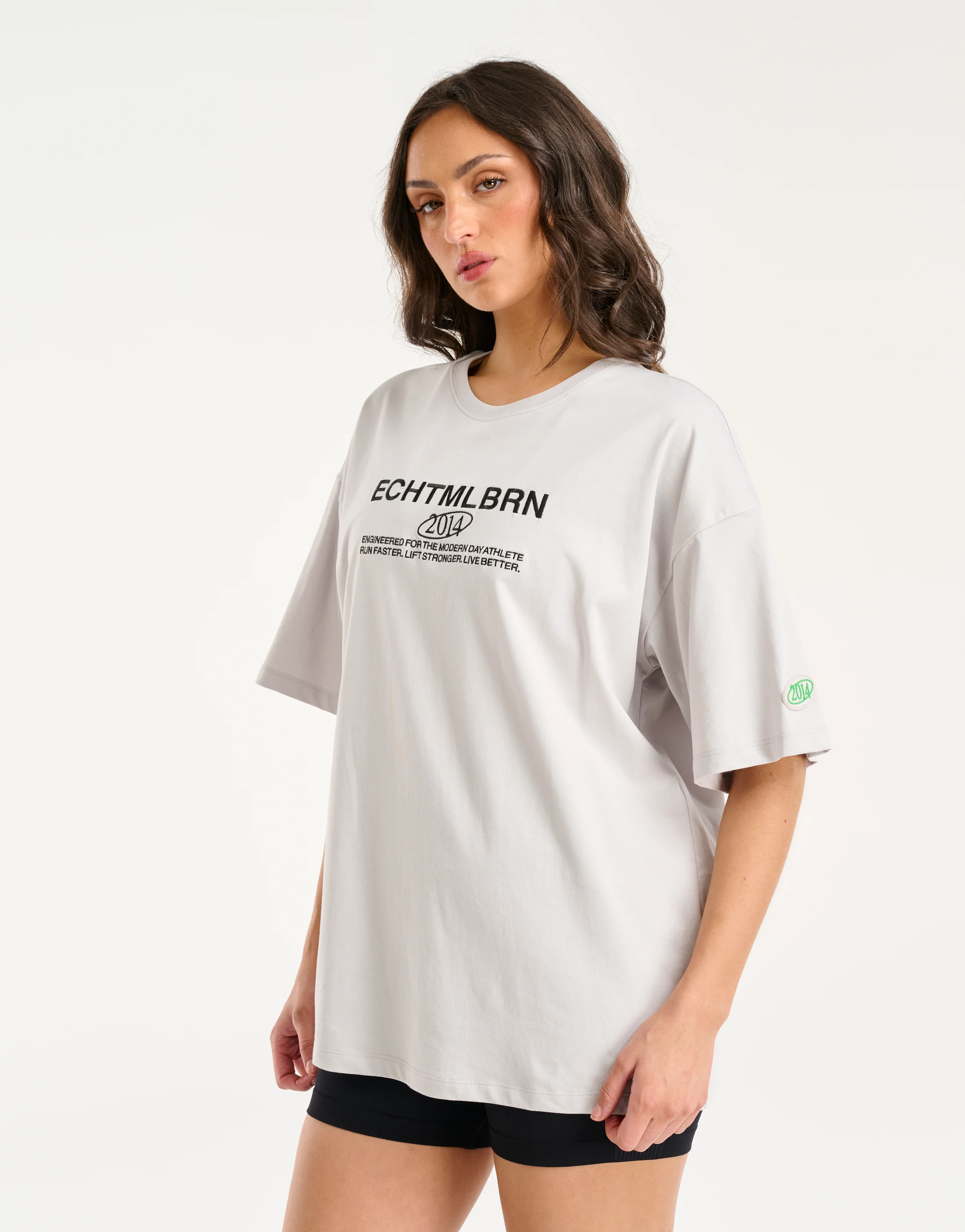 MLBRN Oversize Tee - Grey - Image 4