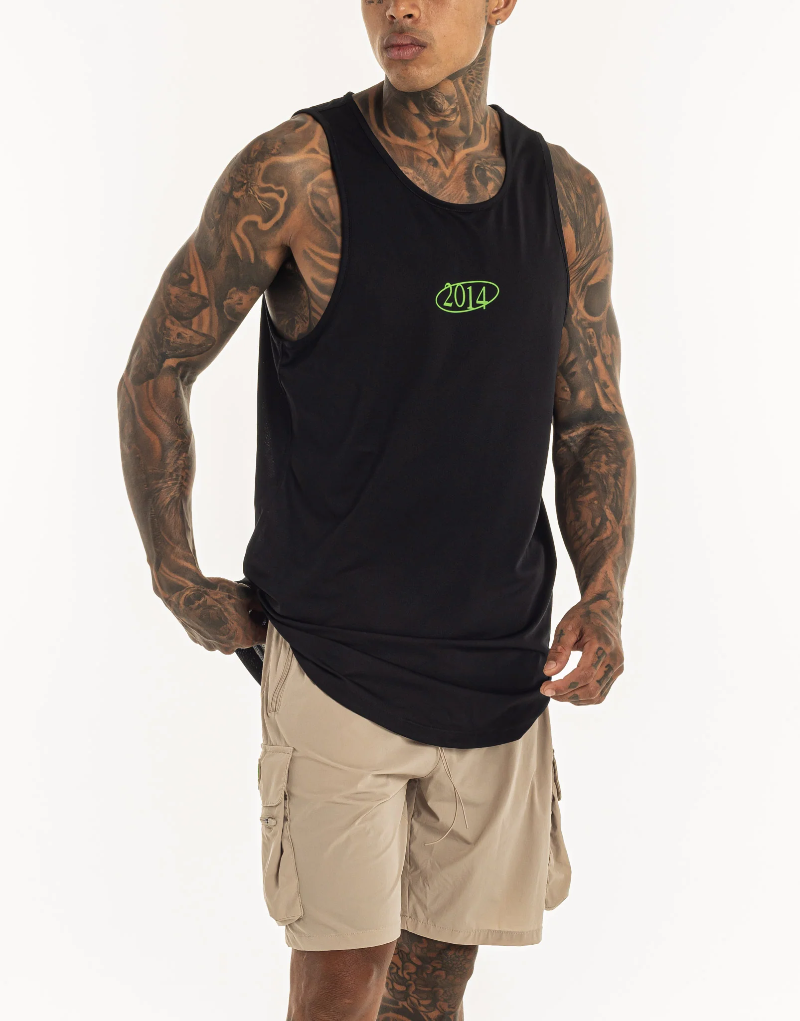 MLBRN Singlet - Black - Image 5