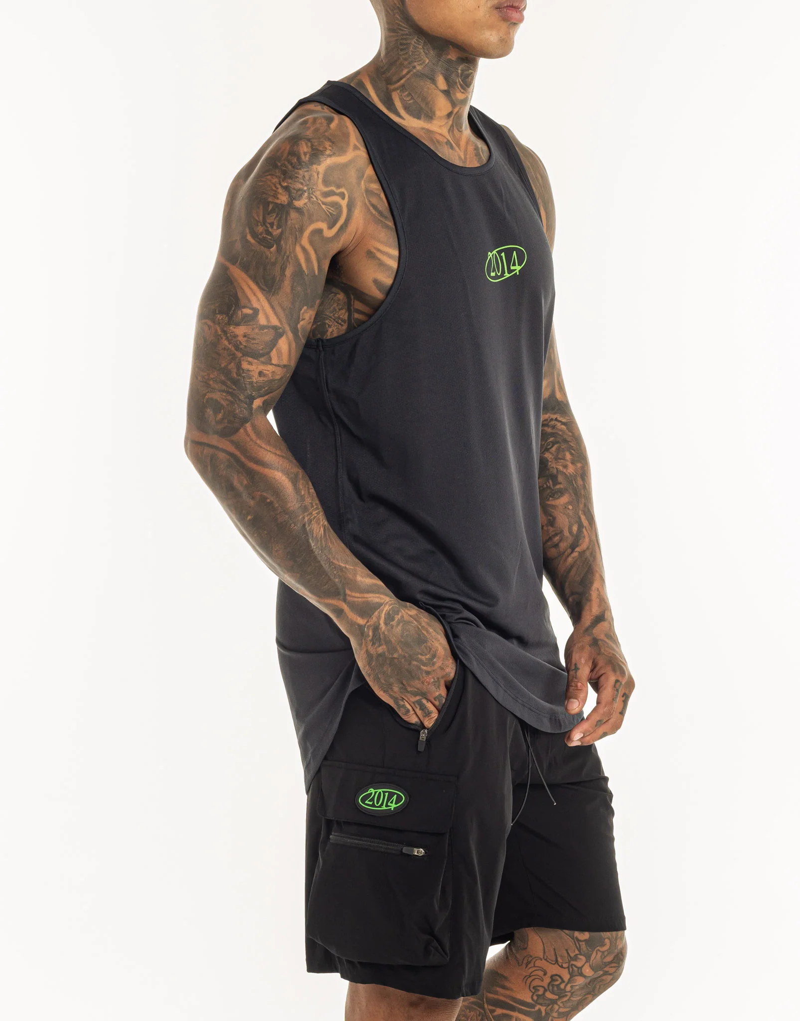 MLBRN Singlet - Midnight Grey - Image 3