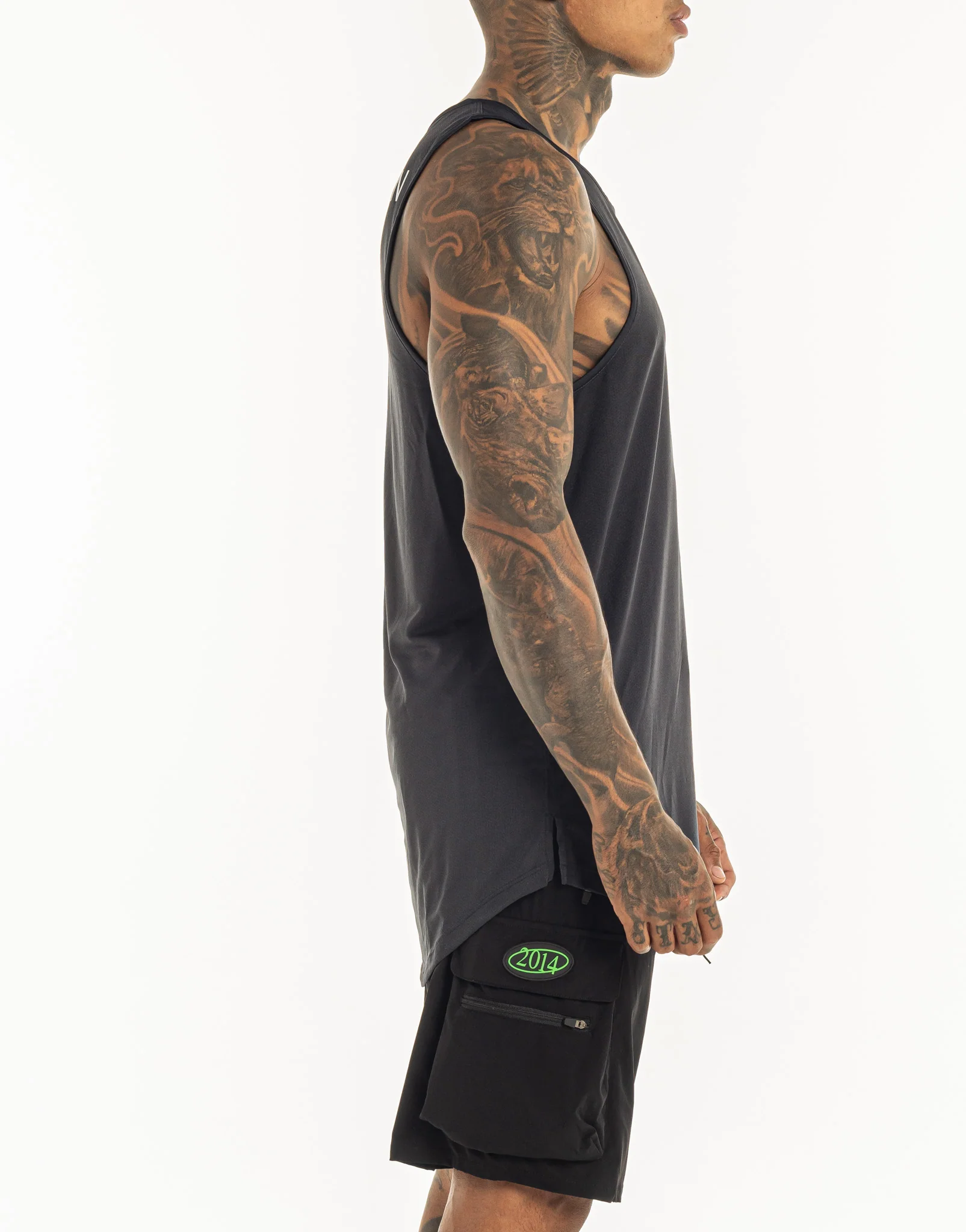 MLBRN Singlet - Midnight Grey - Image 4