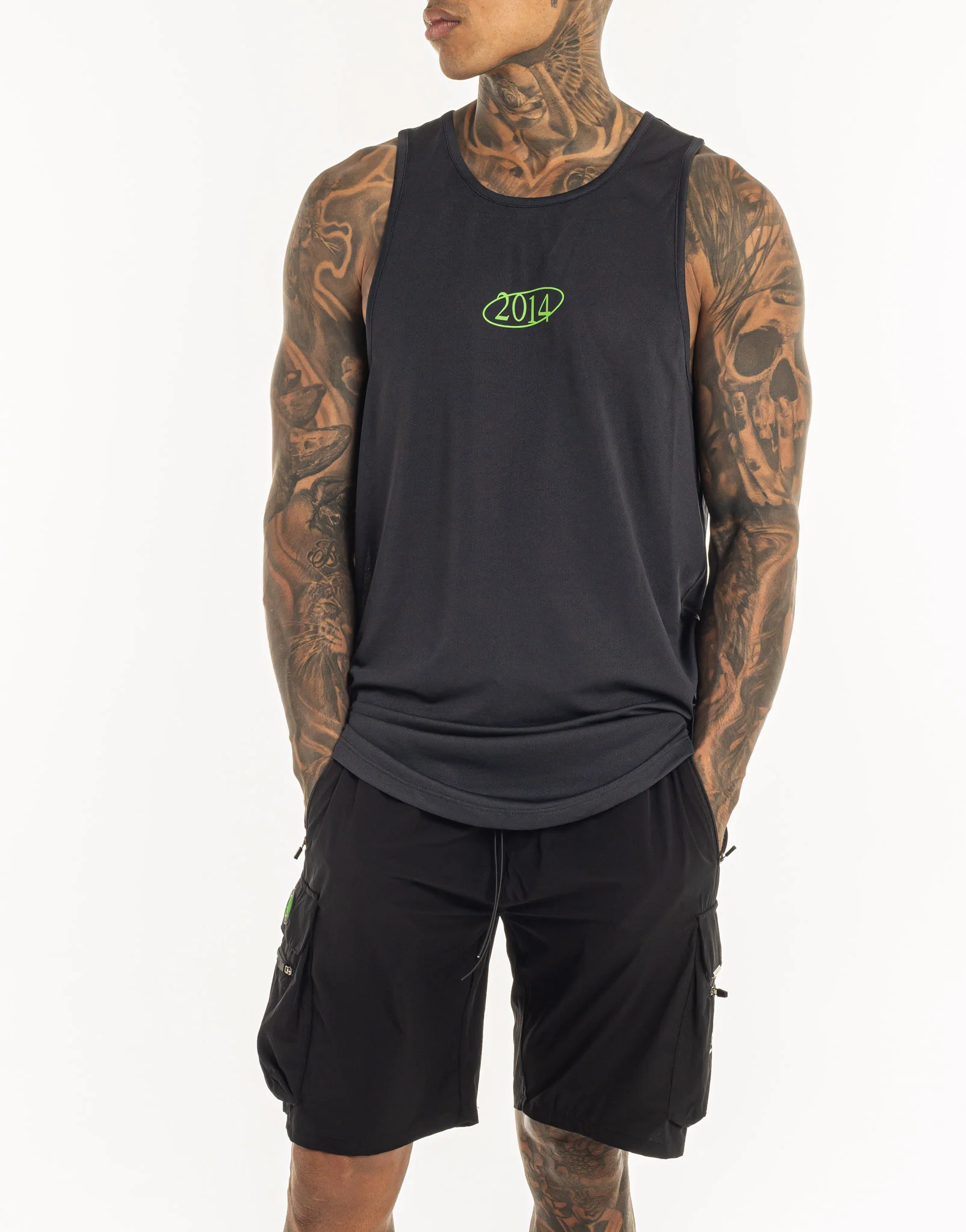 MLBRN Singlet - Midnight Grey - Image 8