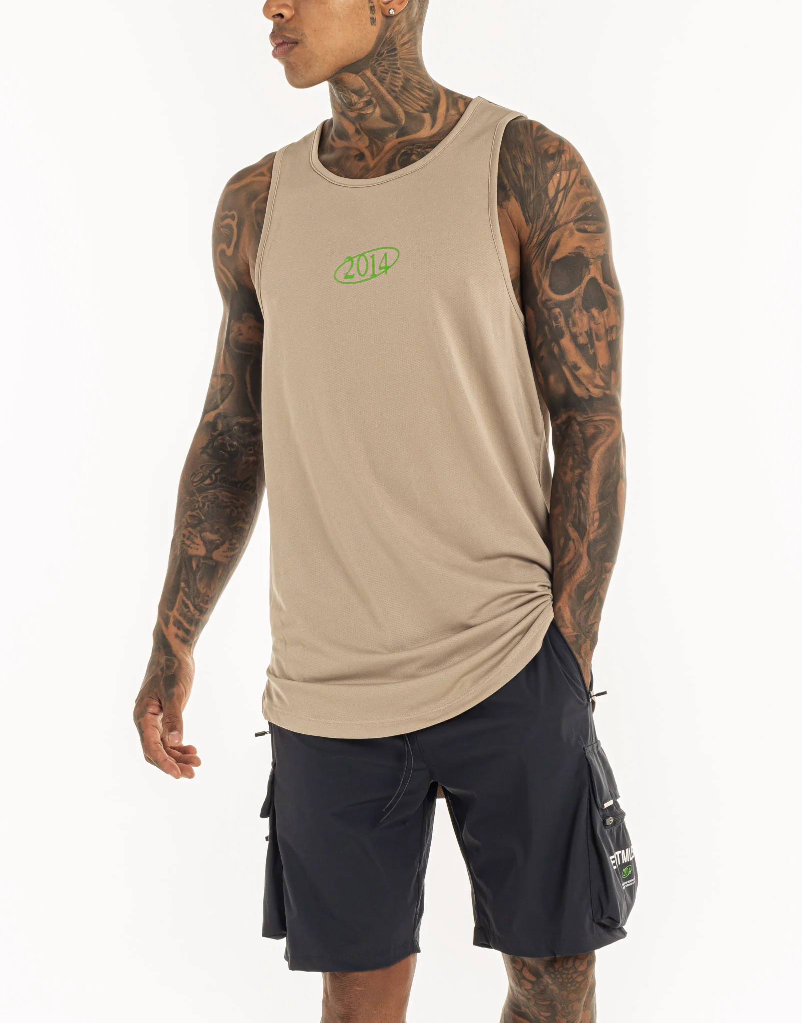 MLBRN Singlet - Taupe - Image 5