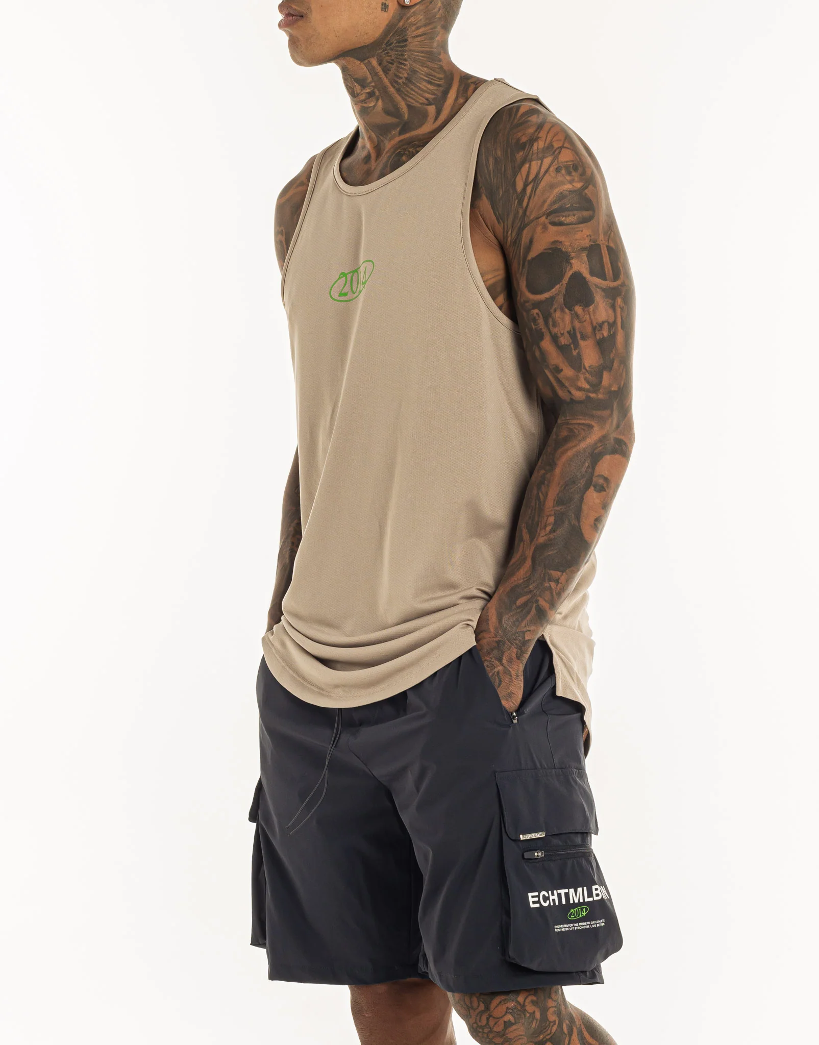 MLBRN Singlet - Taupe - Image 9