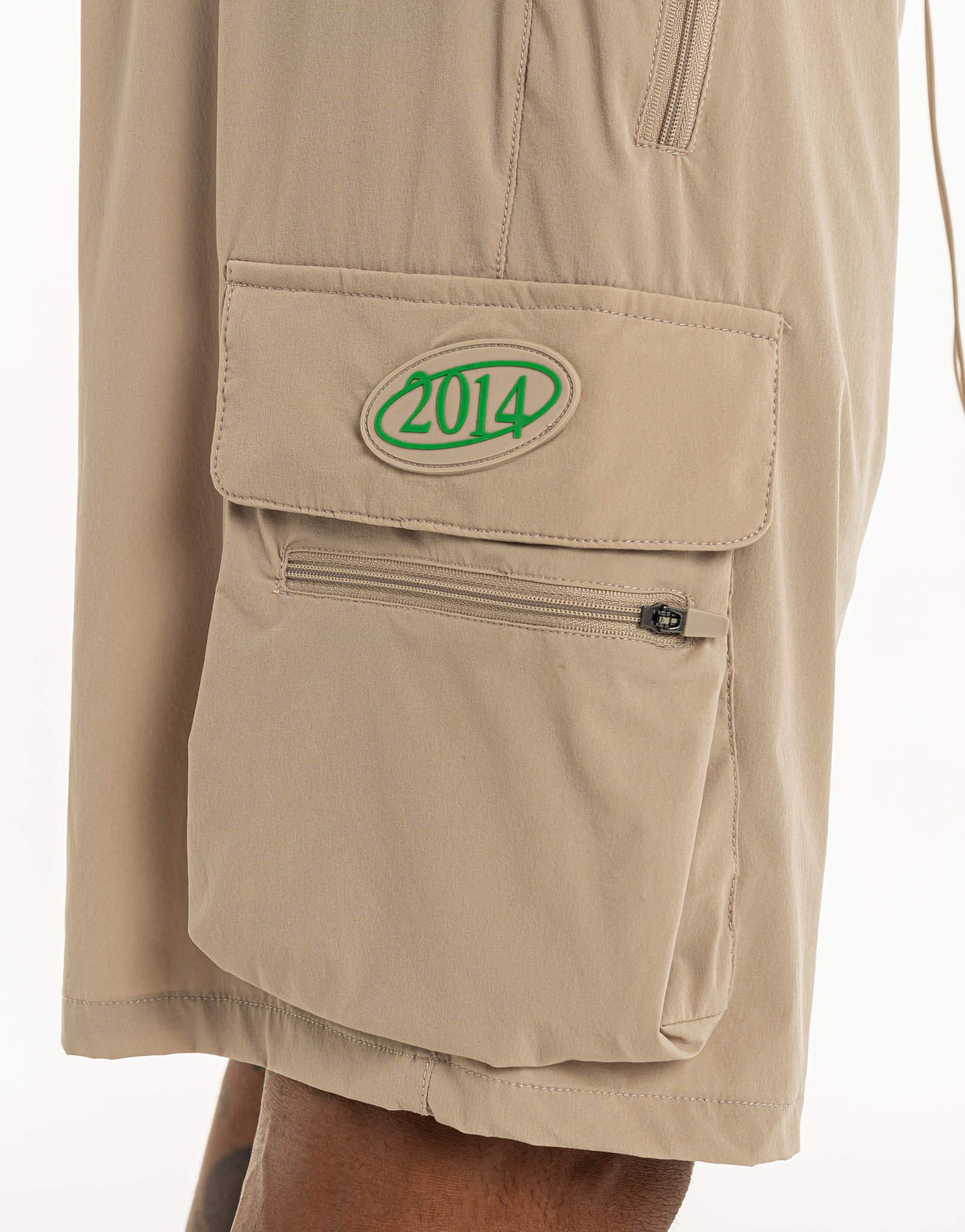 MLBRN Spear Shorts - Taupe Grey - Image 10