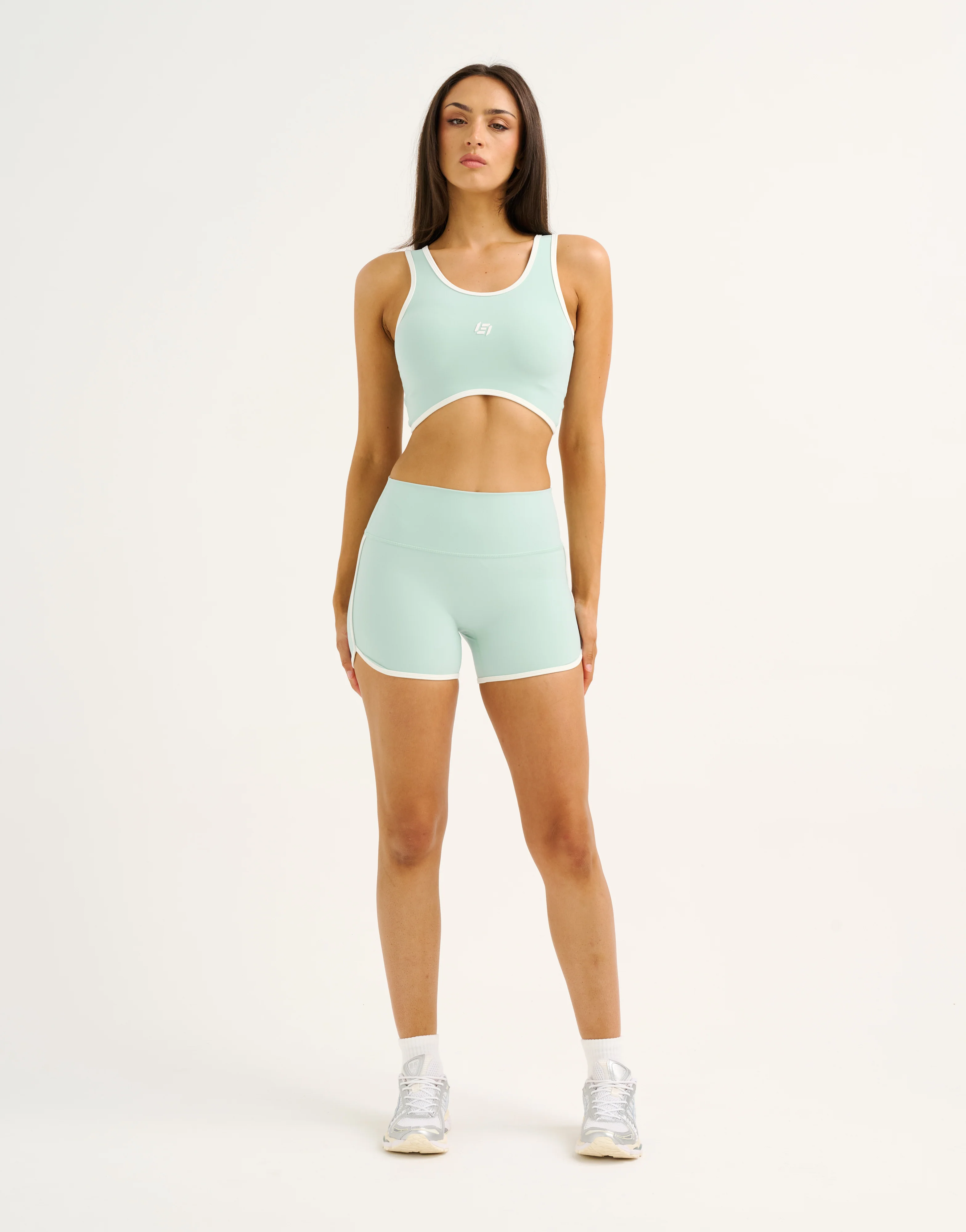 Mode Contrast Crop - Mint - Image 3
