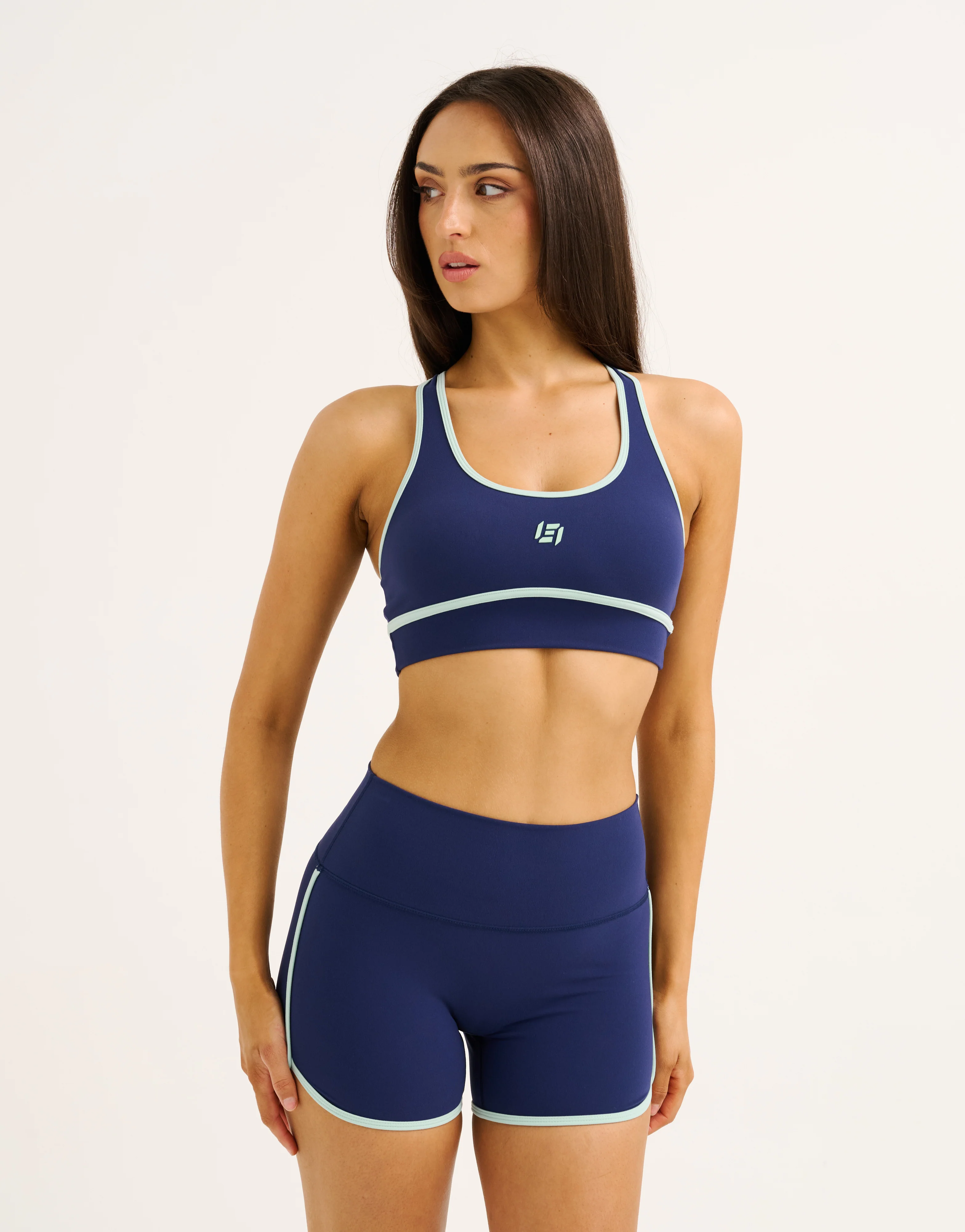 Mode Sports Bra - Navy - Image 5