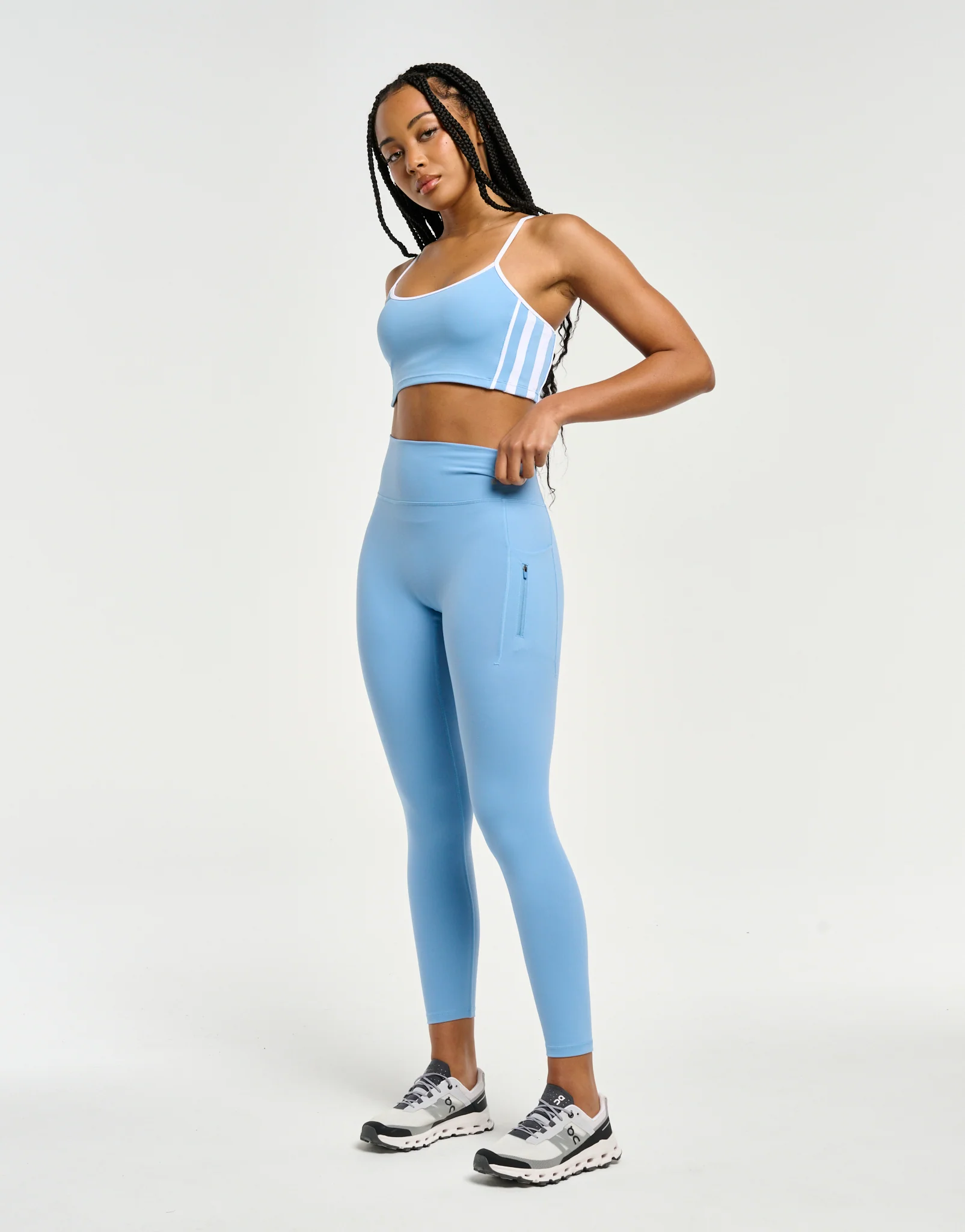 On-The-Go Utility Pocket Leggings - Process Blue - Image 8