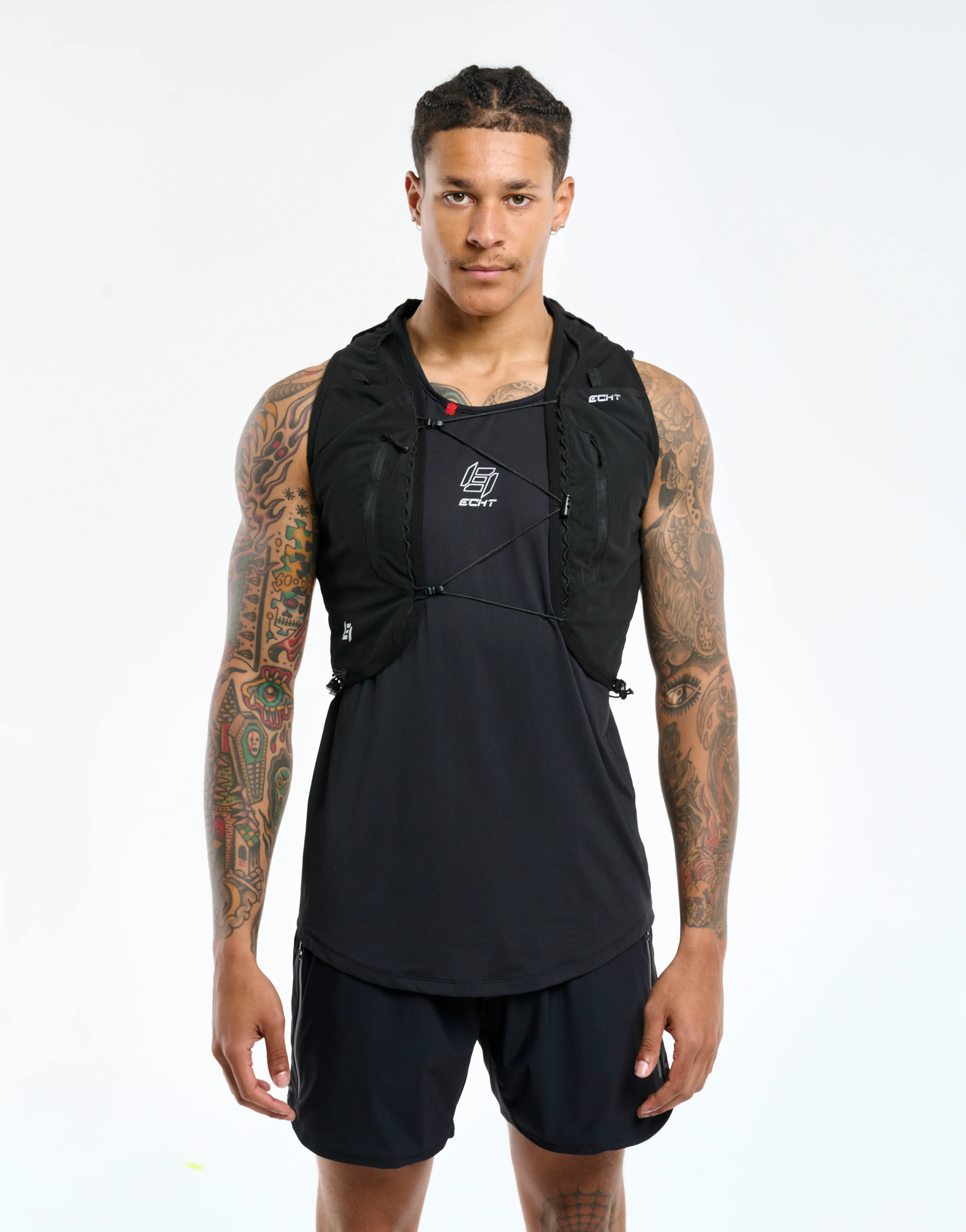 Performance Hydration Vest - Black (Unisex) - Image 15