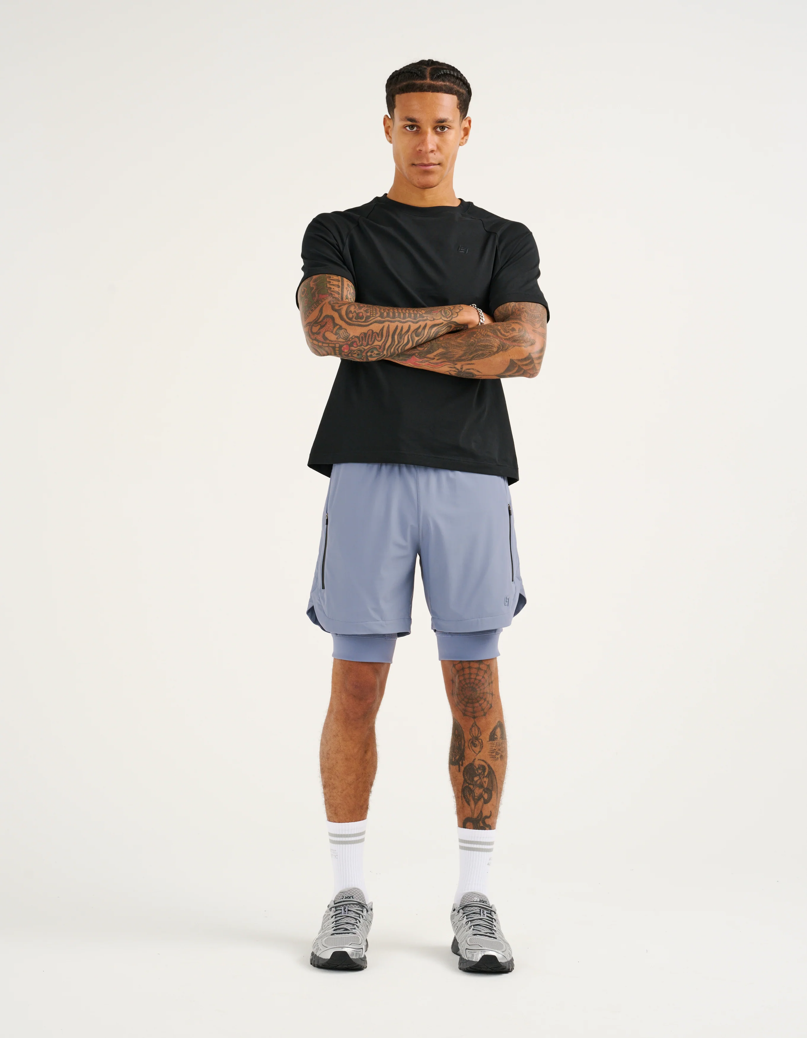 Performance Shorts - Dusty Blue - Image 10