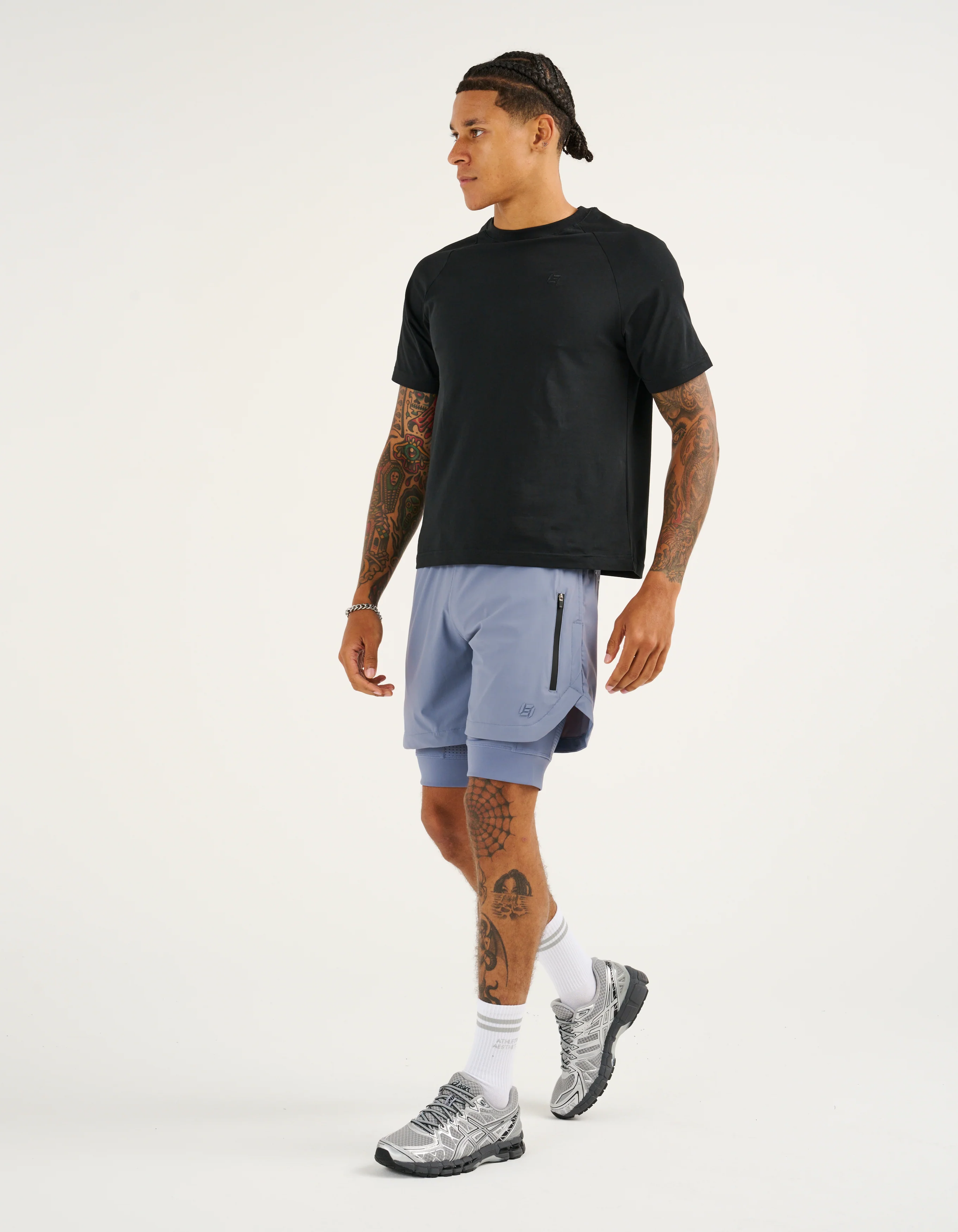 Performance Shorts - Dusty Blue - Image 13