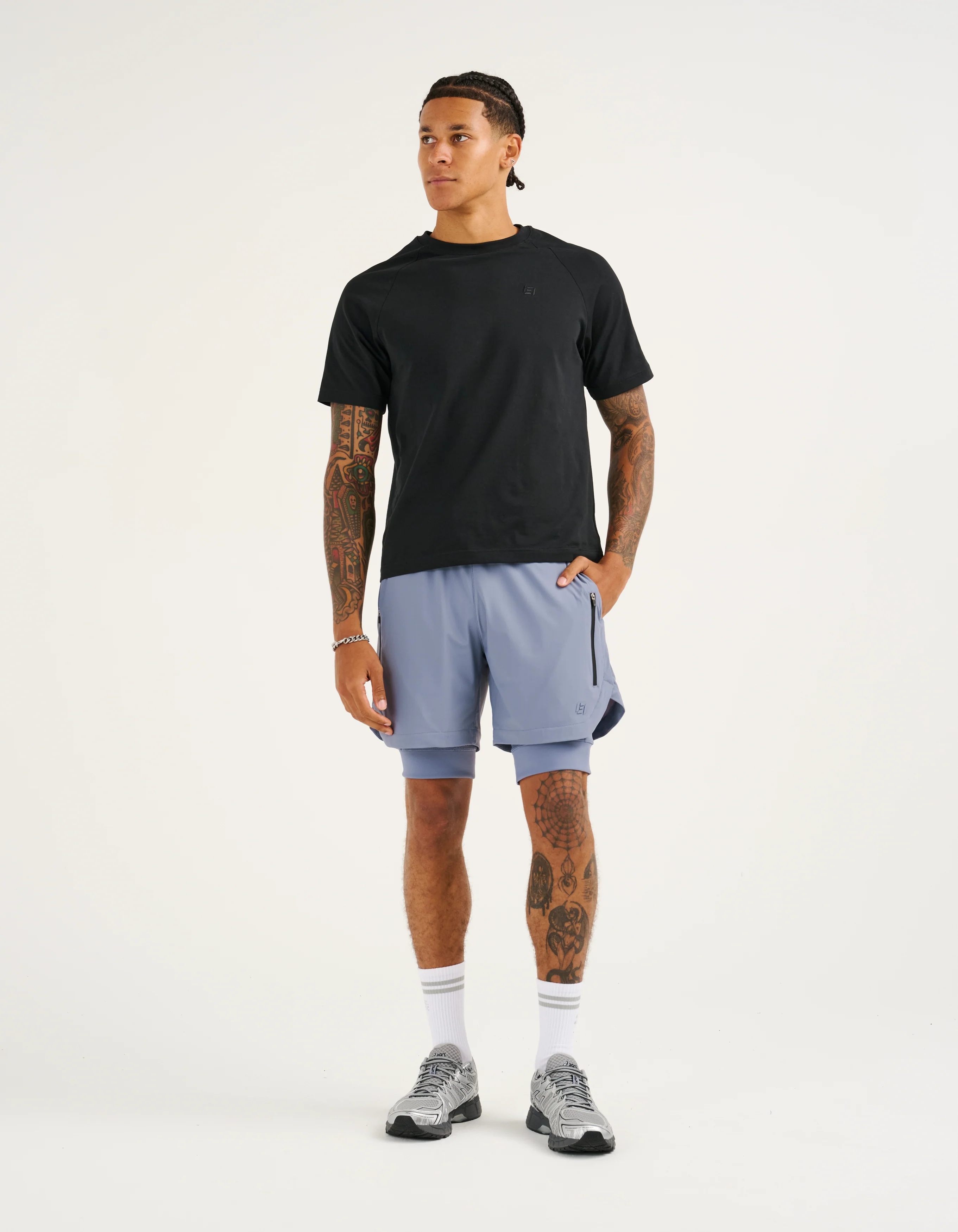 Performance Shorts - Dusty Blue - Image 15