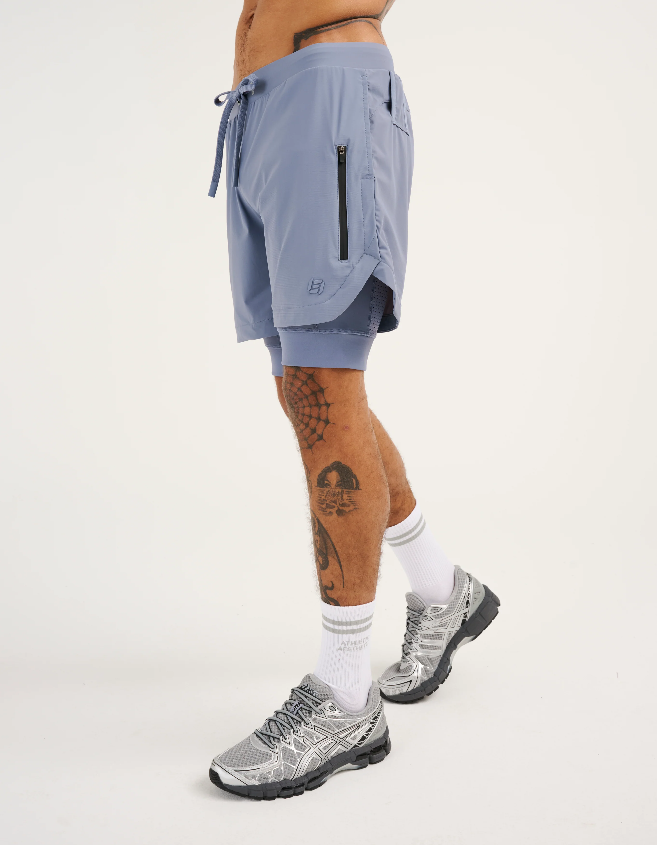 Performance Shorts - Dusty Blue - Image 16