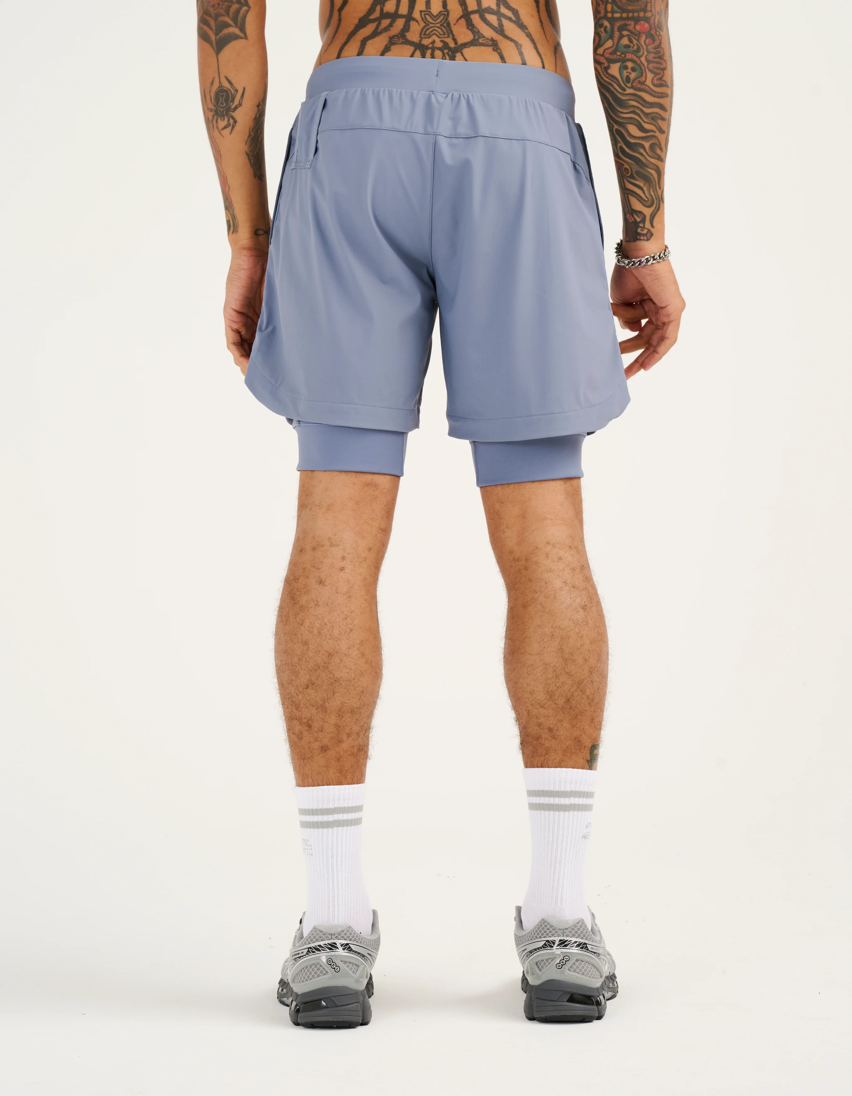 Performance Shorts - Dusty Blue - Image 4