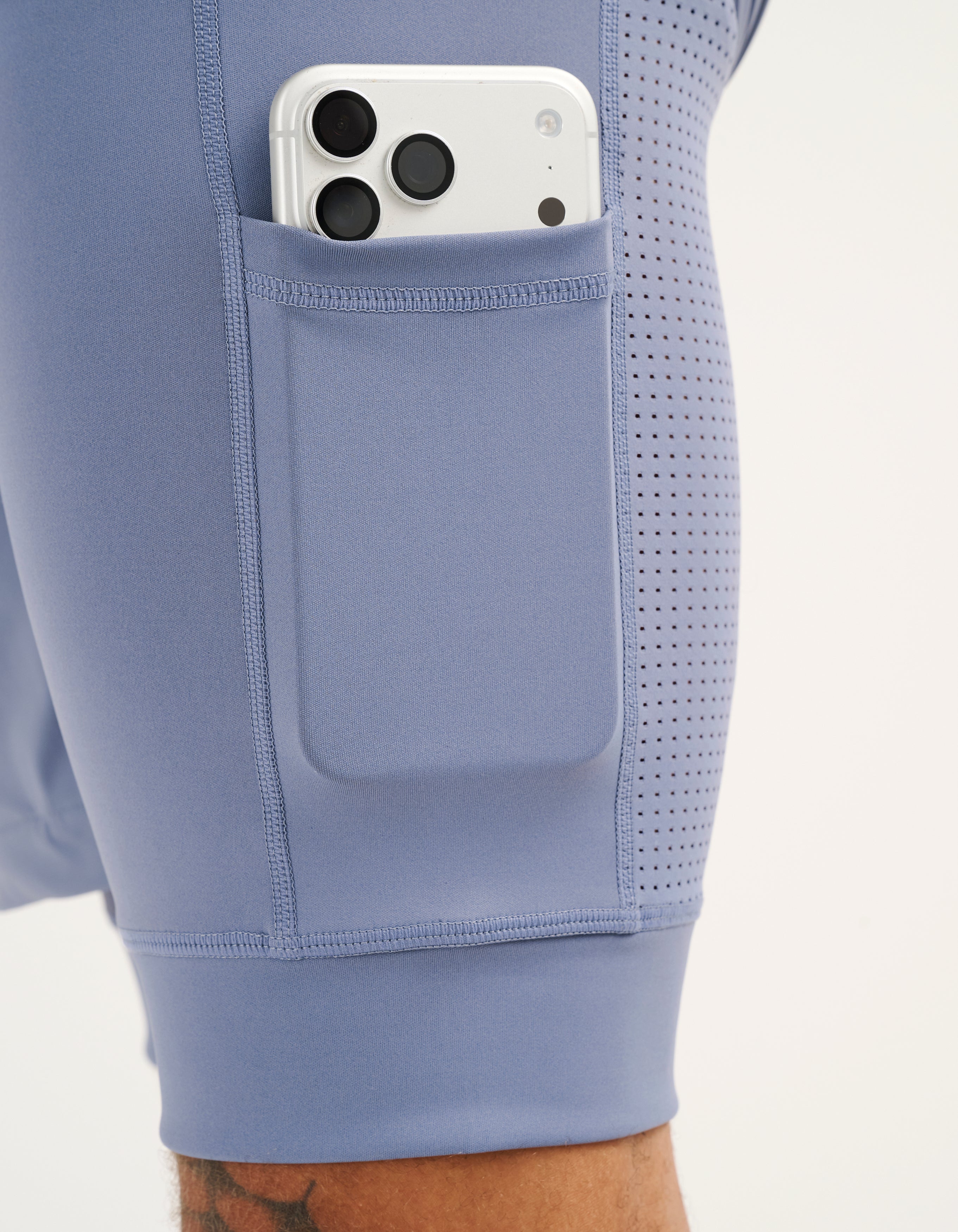 Performance Shorts - Dusty Blue - Image 6