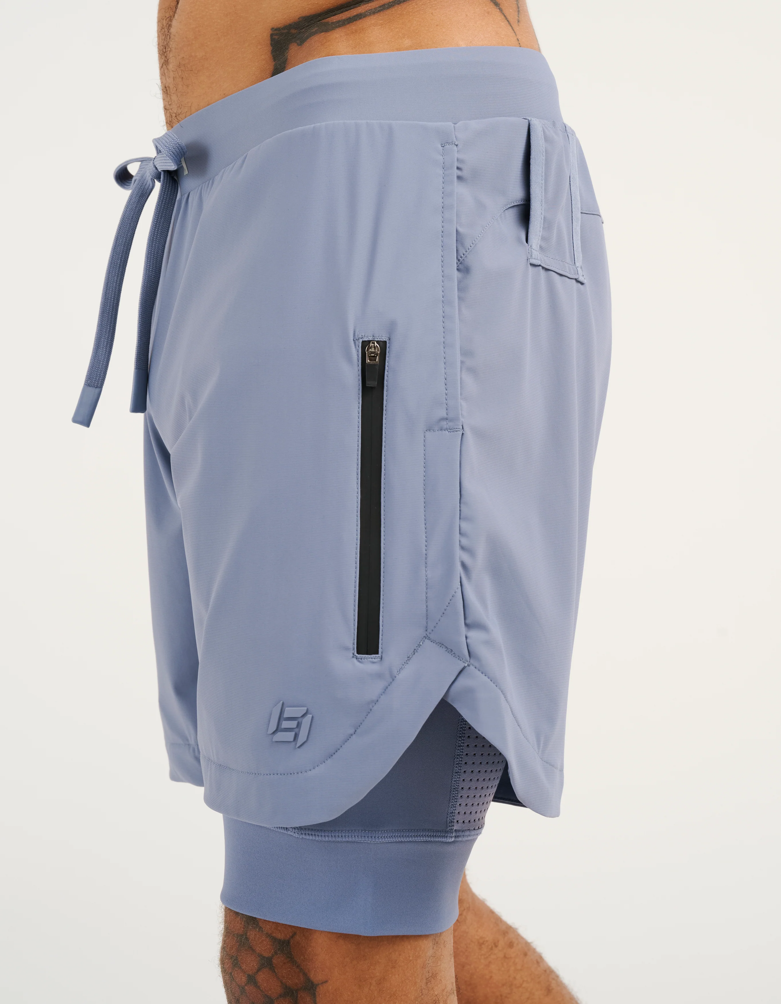 Performance Shorts - Dusty Blue - Image 9