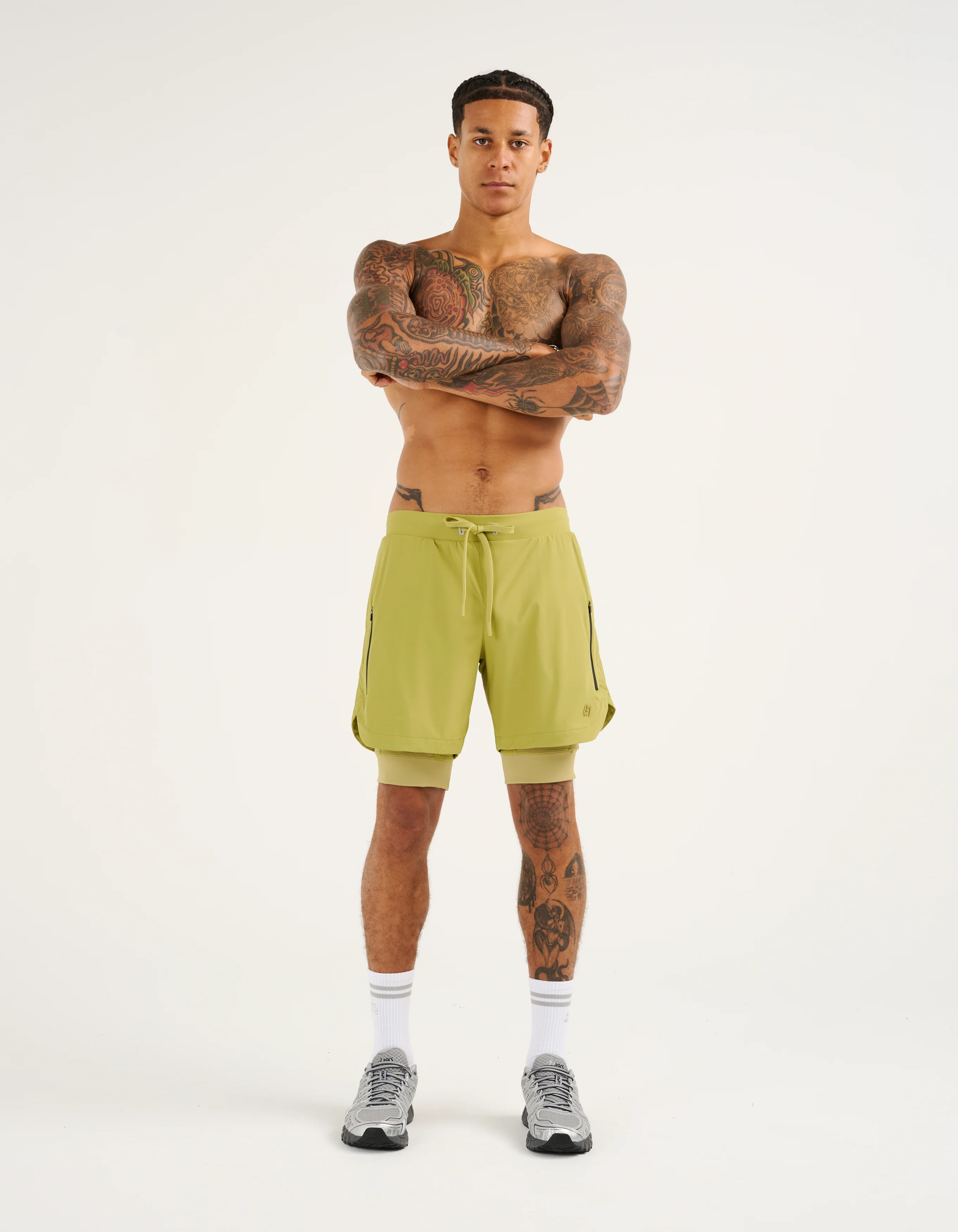 Performance Shorts - Olive - Image 11