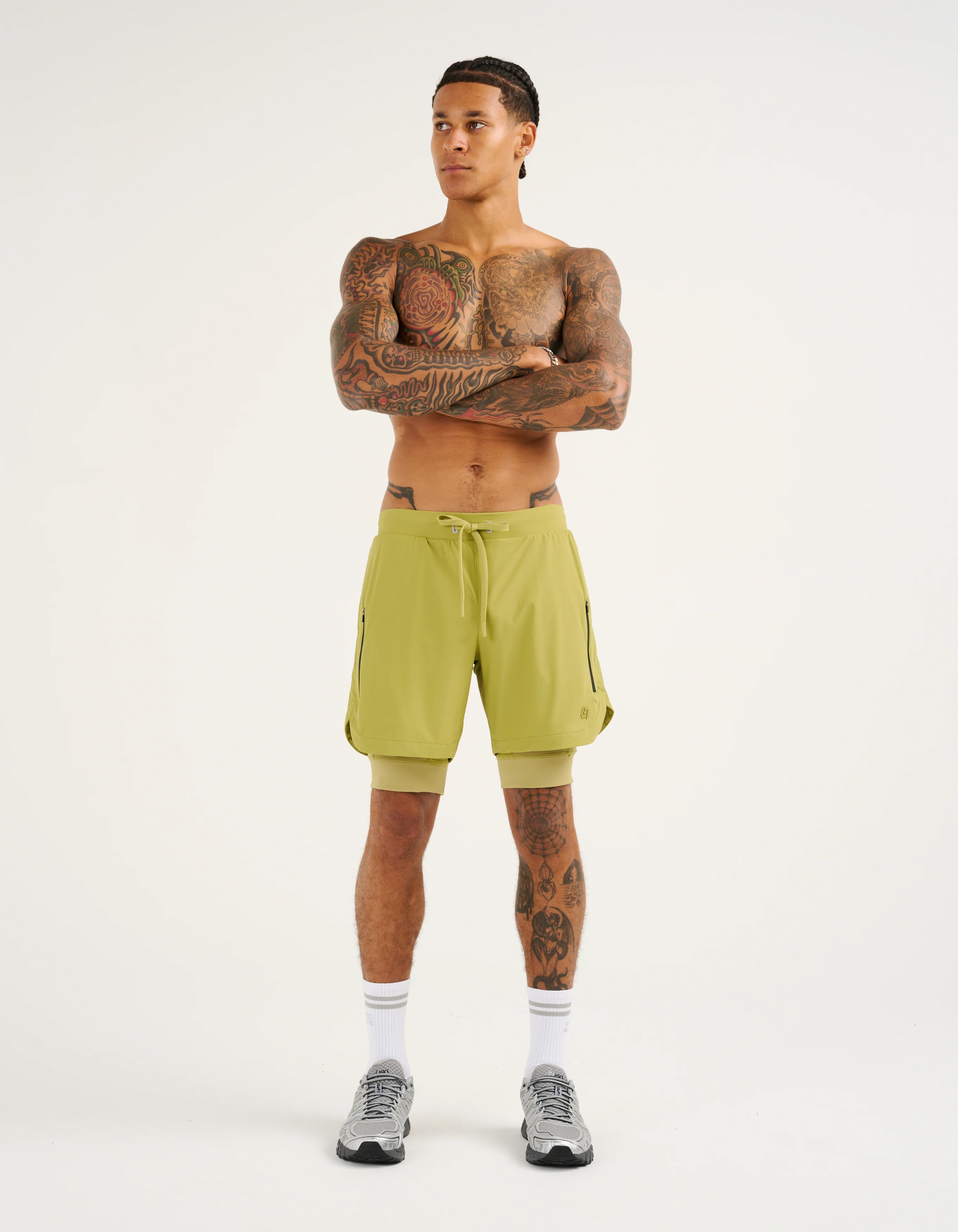 Performance Shorts - Olive - Image 12