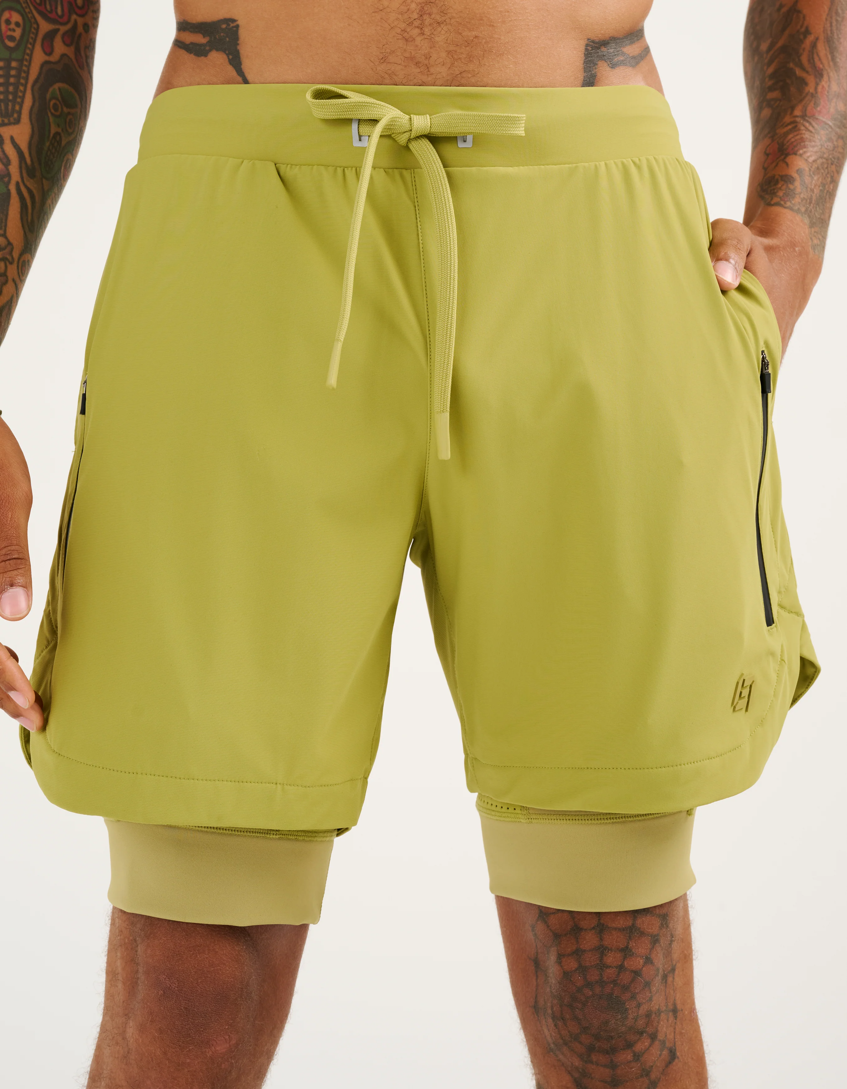 Performance Shorts - Olive - Image 3