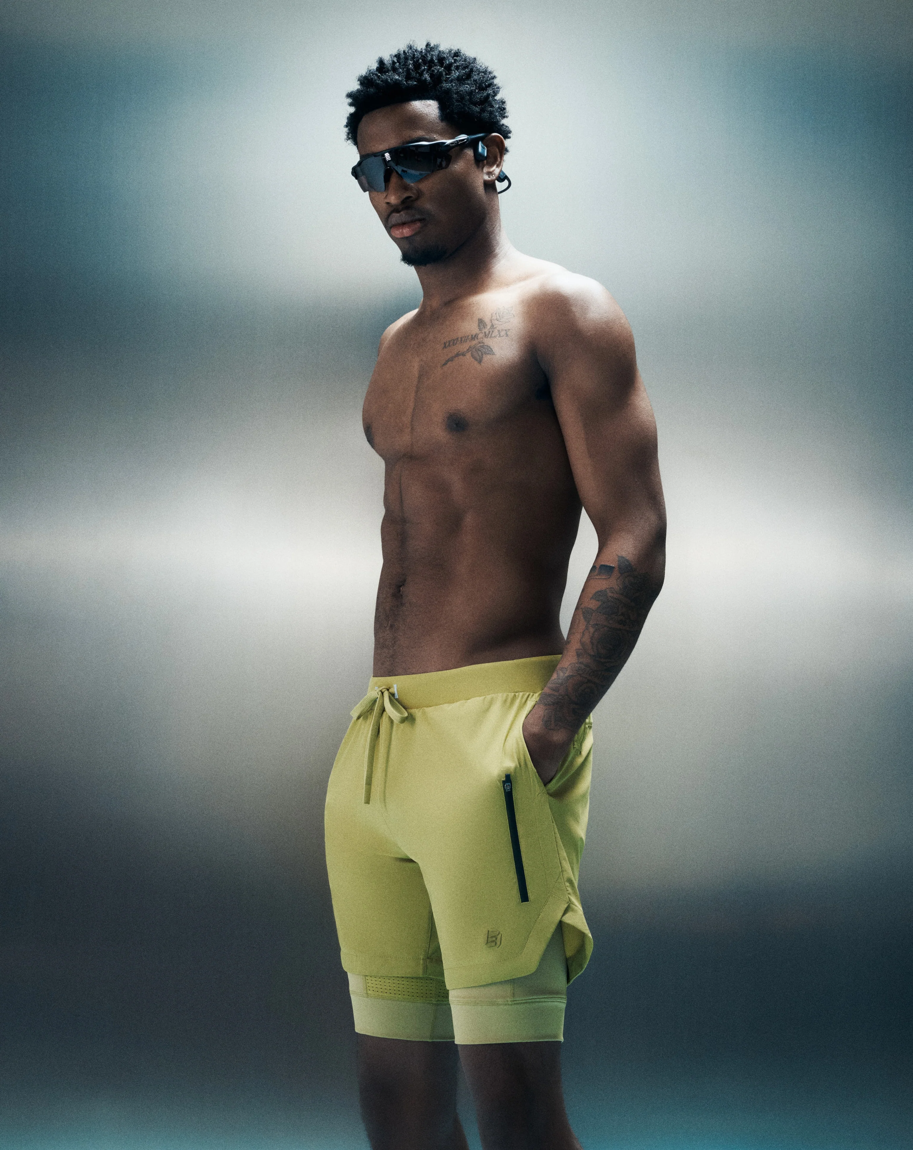 Performance Shorts - Olive - Image 9