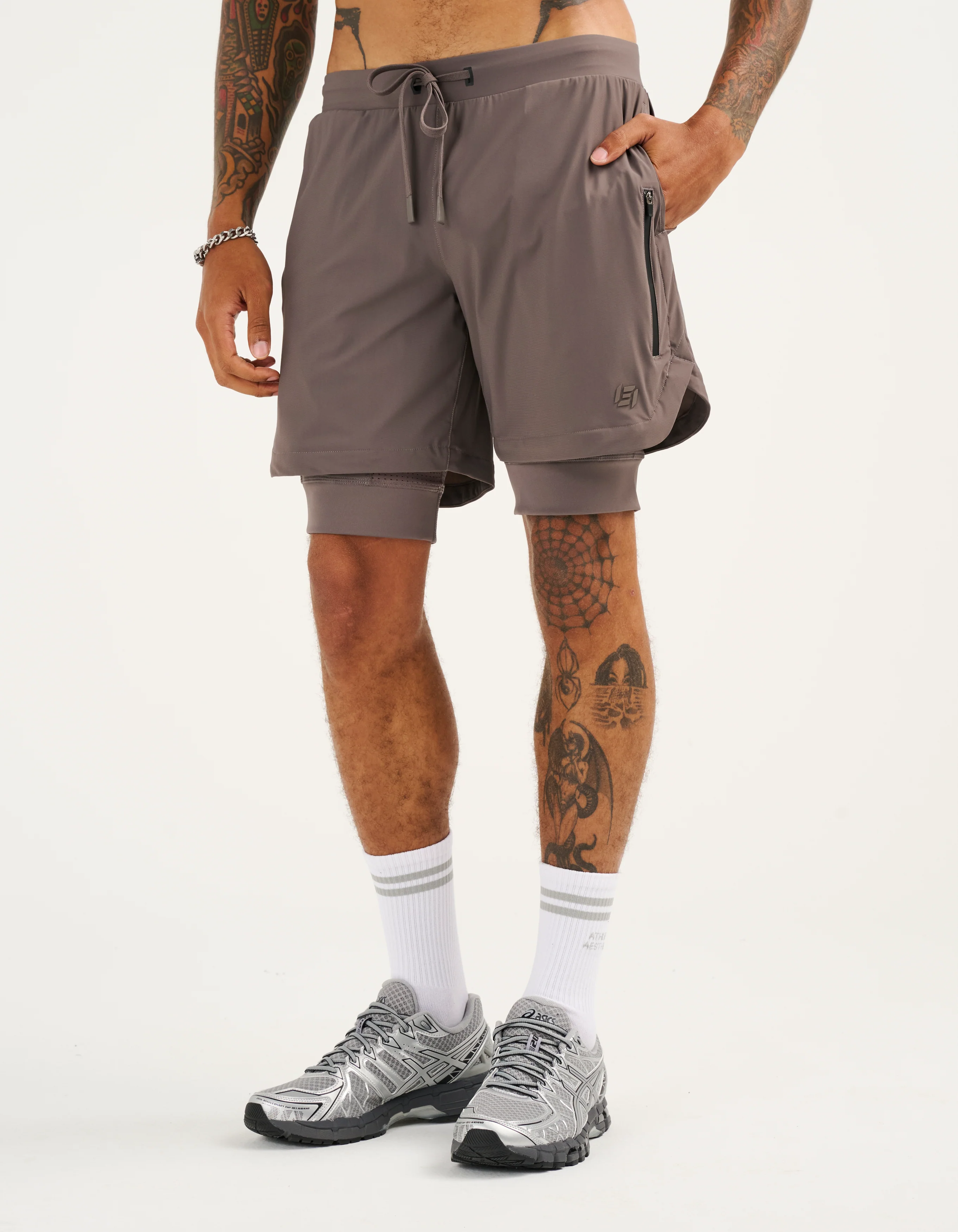 Performance Shorts - Slate Grey - Image 11