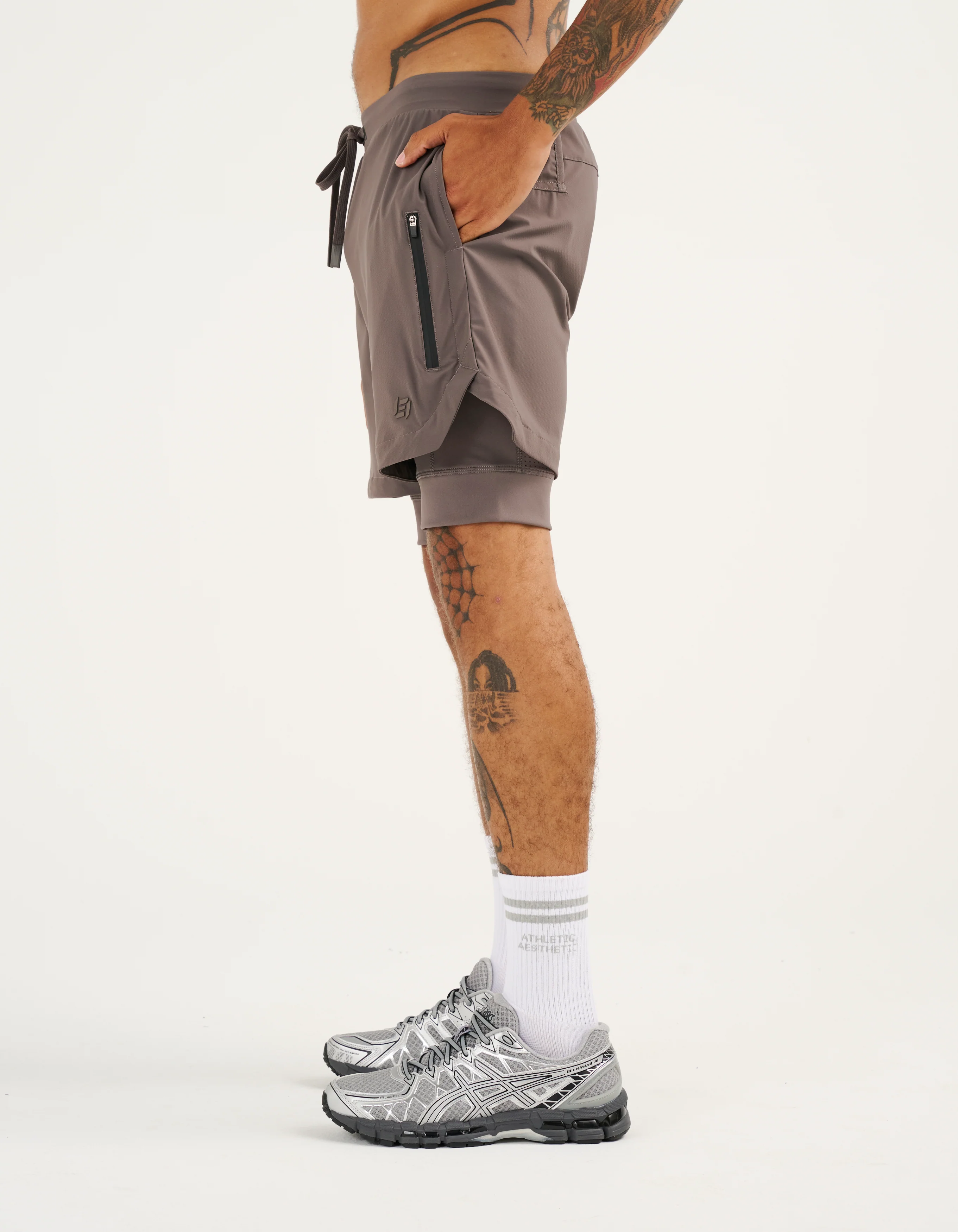 Performance Shorts - Slate Grey - Image 12