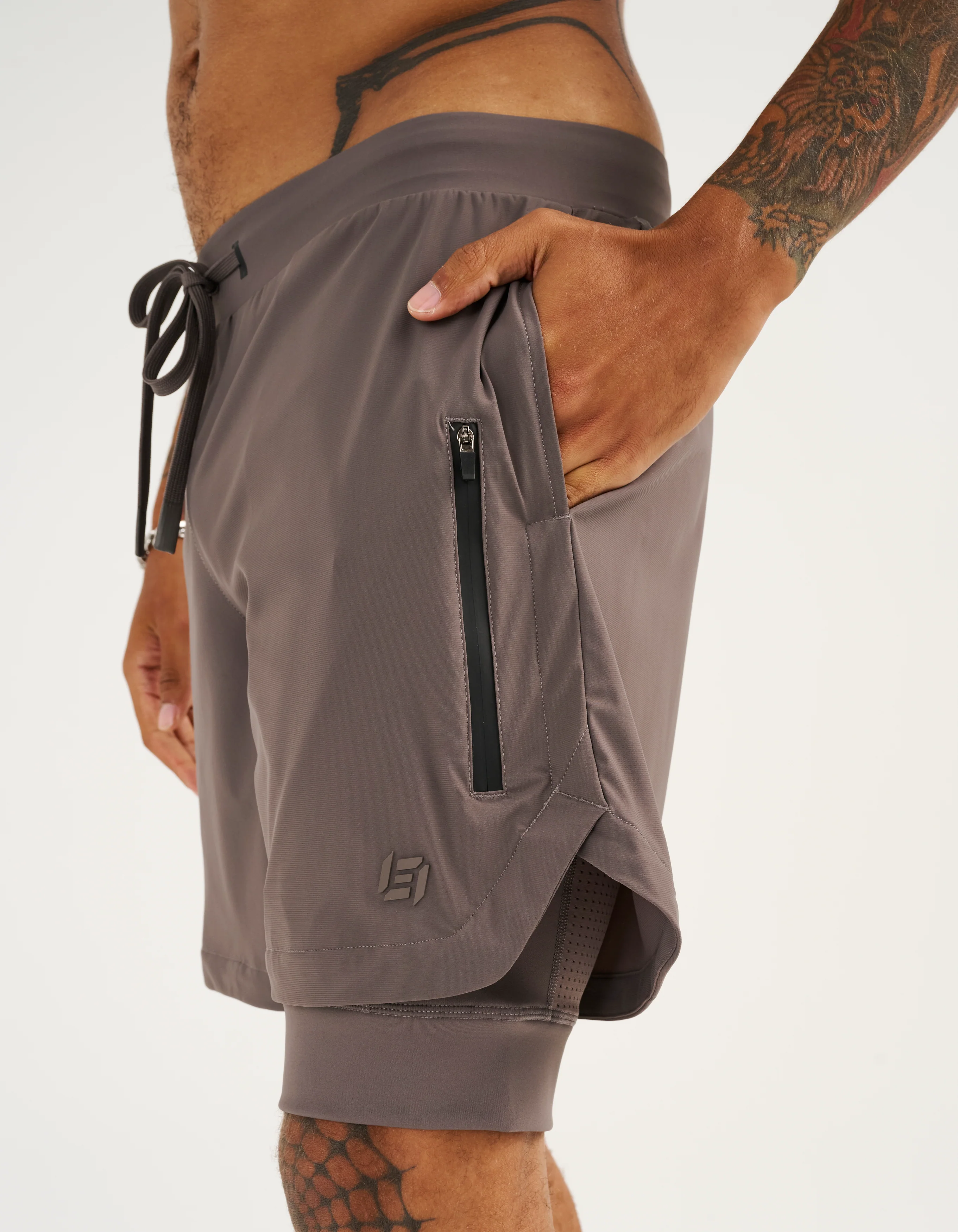 Performance Shorts - Slate Grey - Image 6