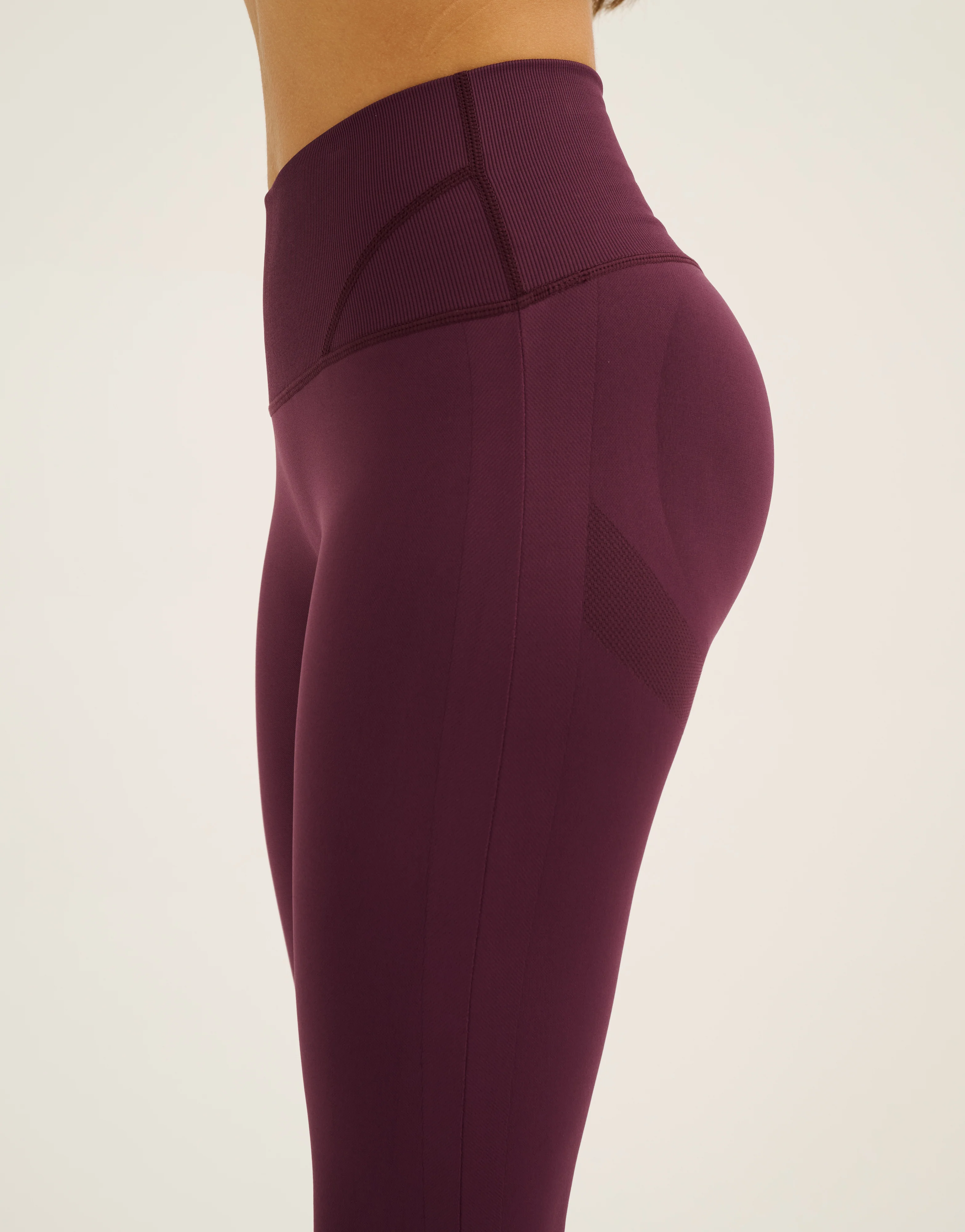 Pulse Invisible Scrunch Flare Leggings - Blackberry - Image 12