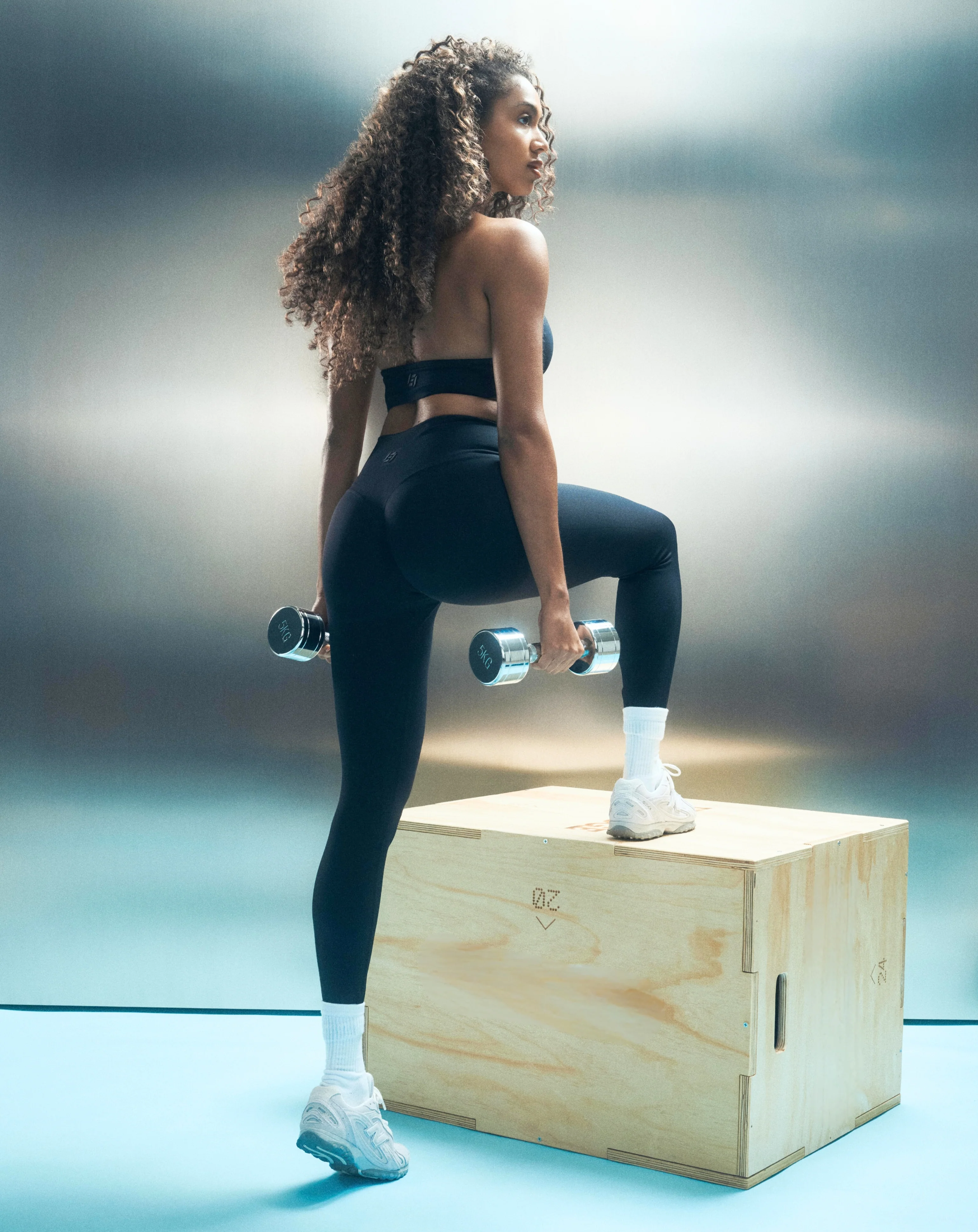 Pulse Invisible Scrunch Leggings - Black - Image 3