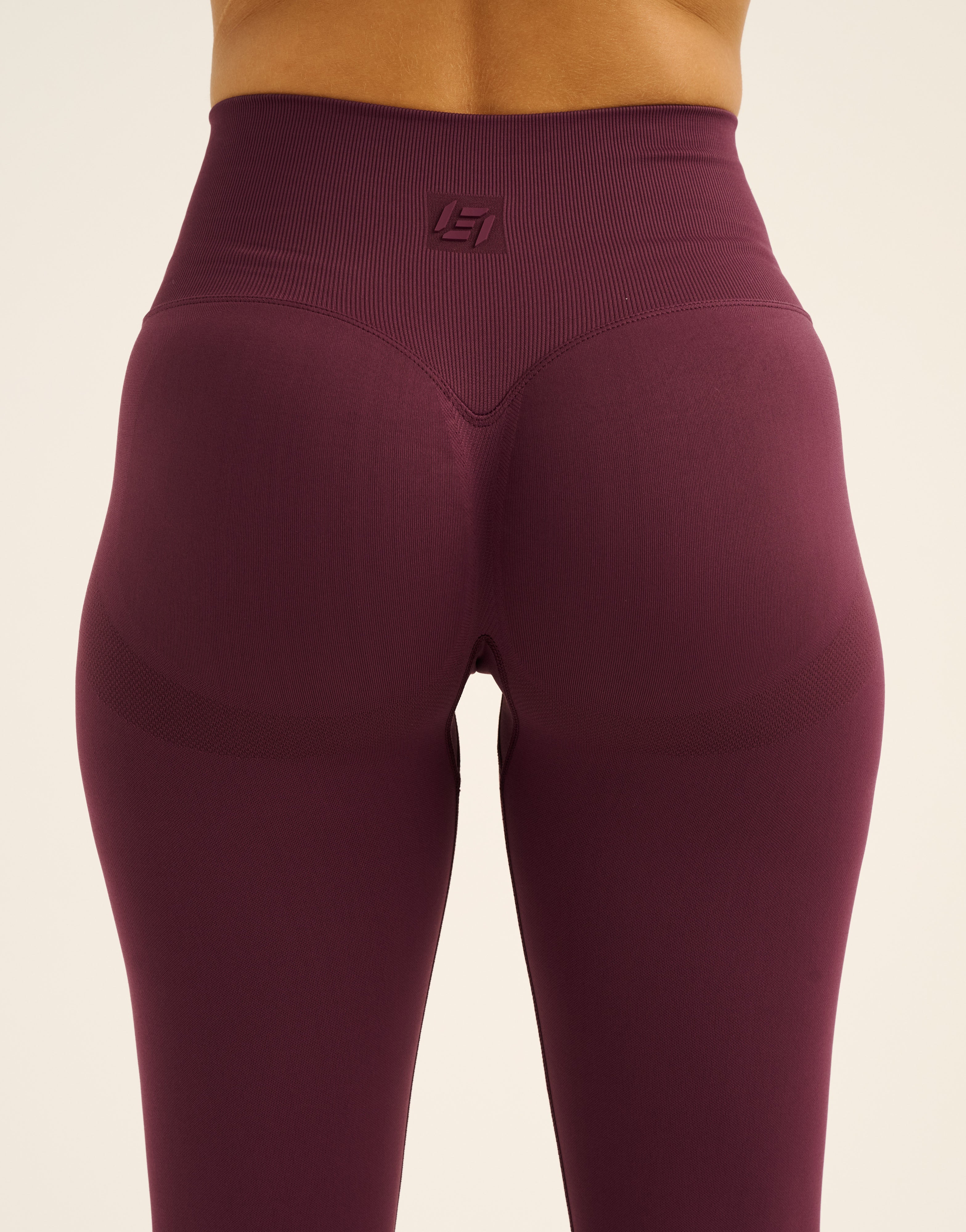 Pulse Invisible Scrunch Leggings - Blackberry - Image 5
