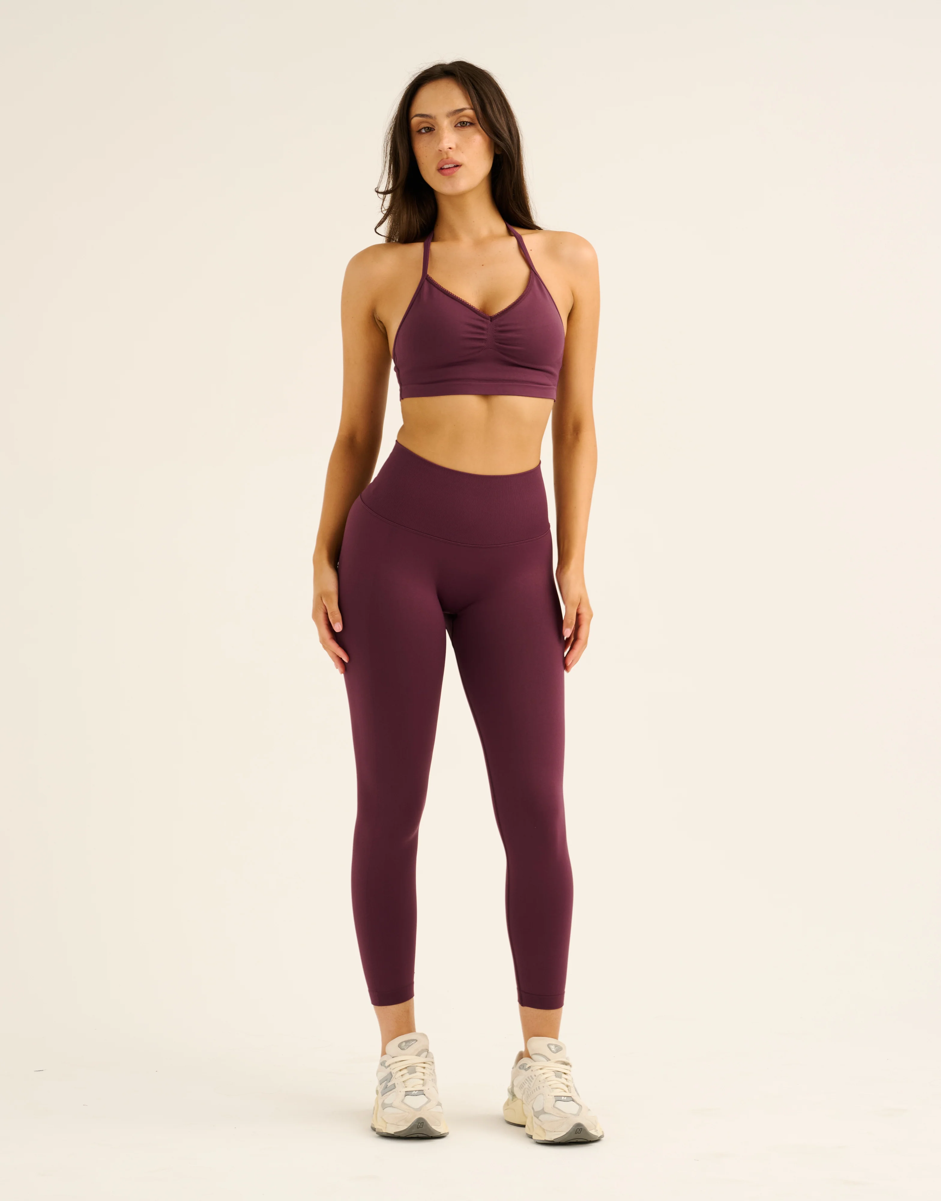 Pulse Invisible Scrunch Leggings - Blackberry - Image 7