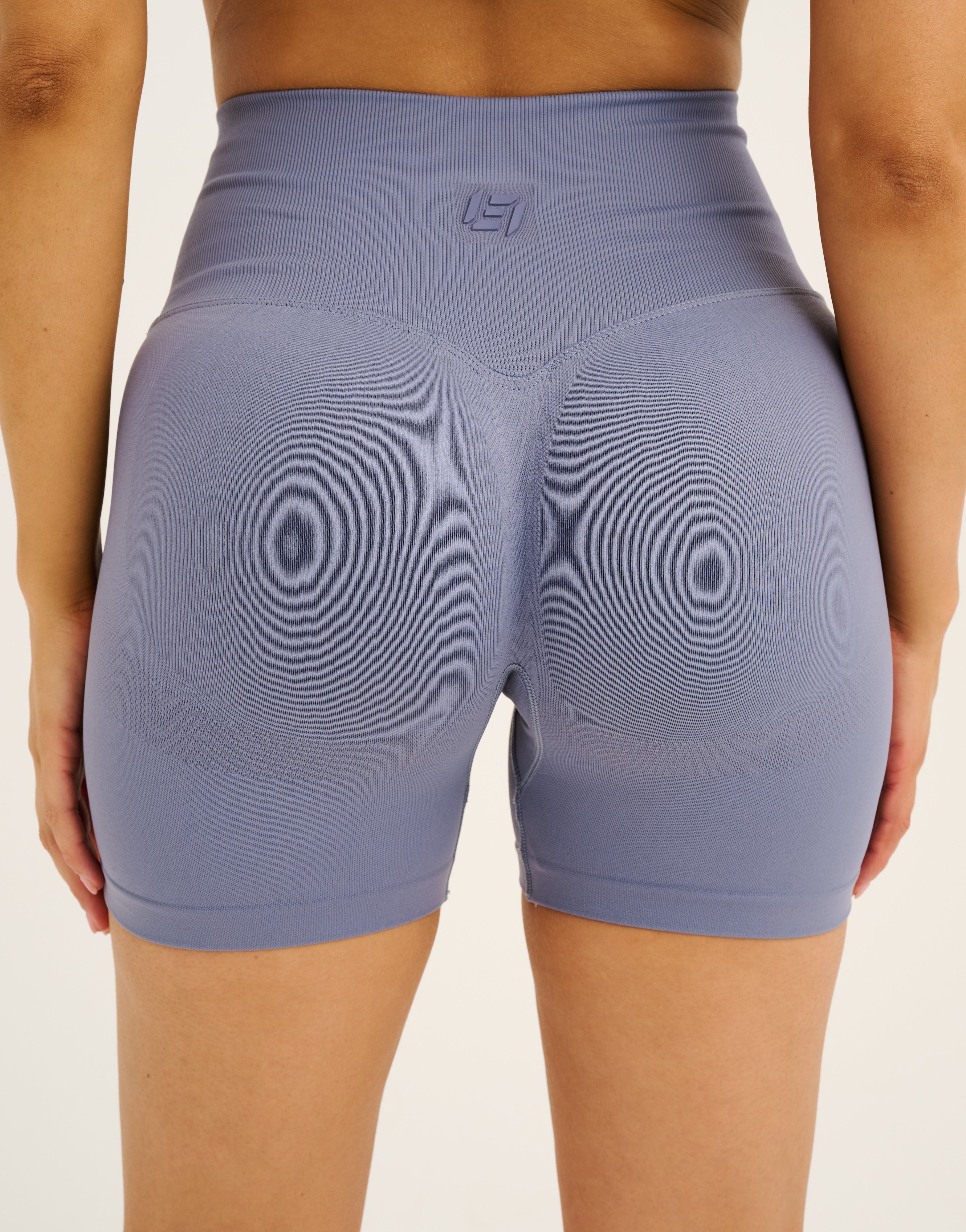Pulse Invisible Scrunch Shorts - Washed Blue - Image 3