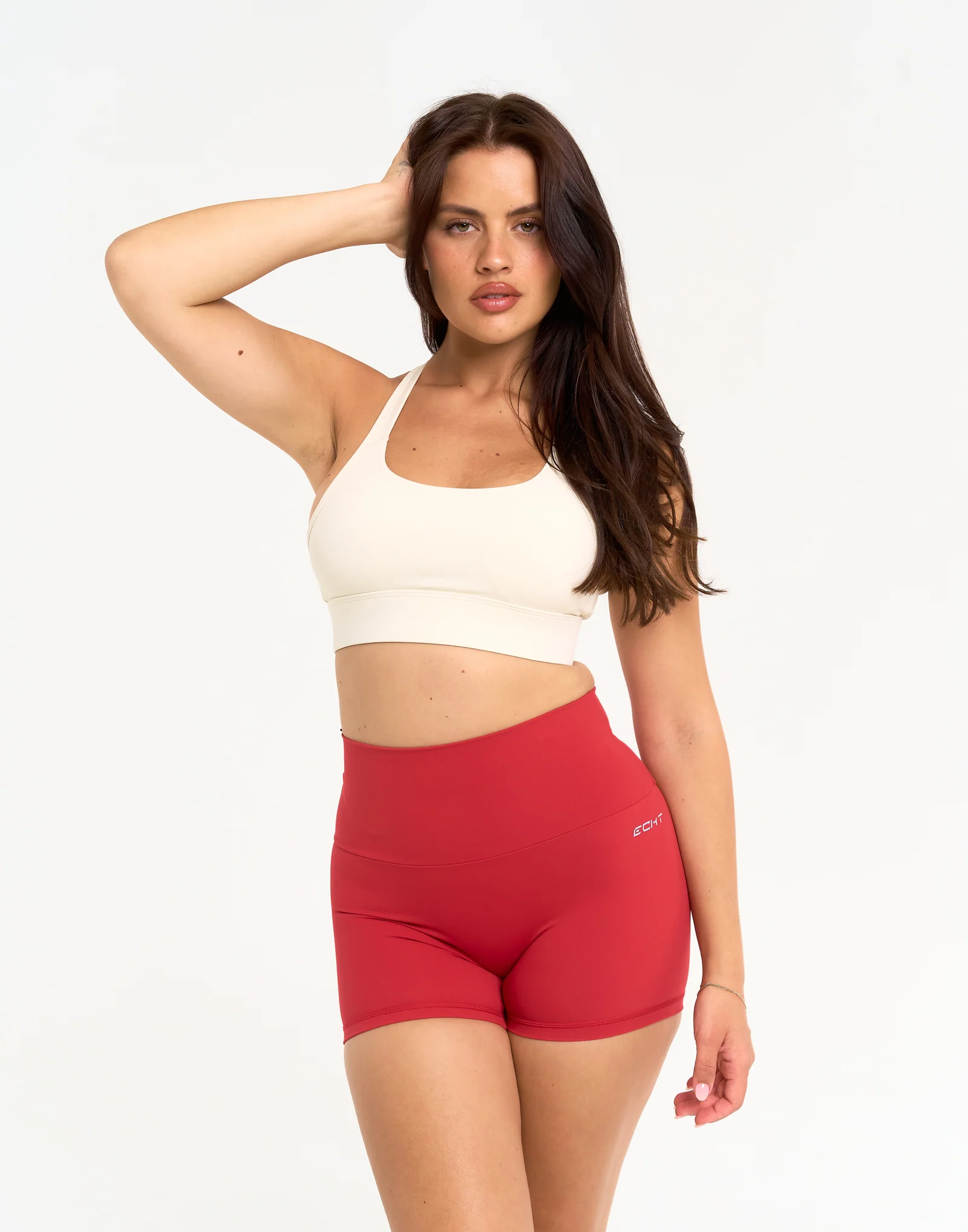 Range Bike Shorts 4" - Scarlet Red - Image 6