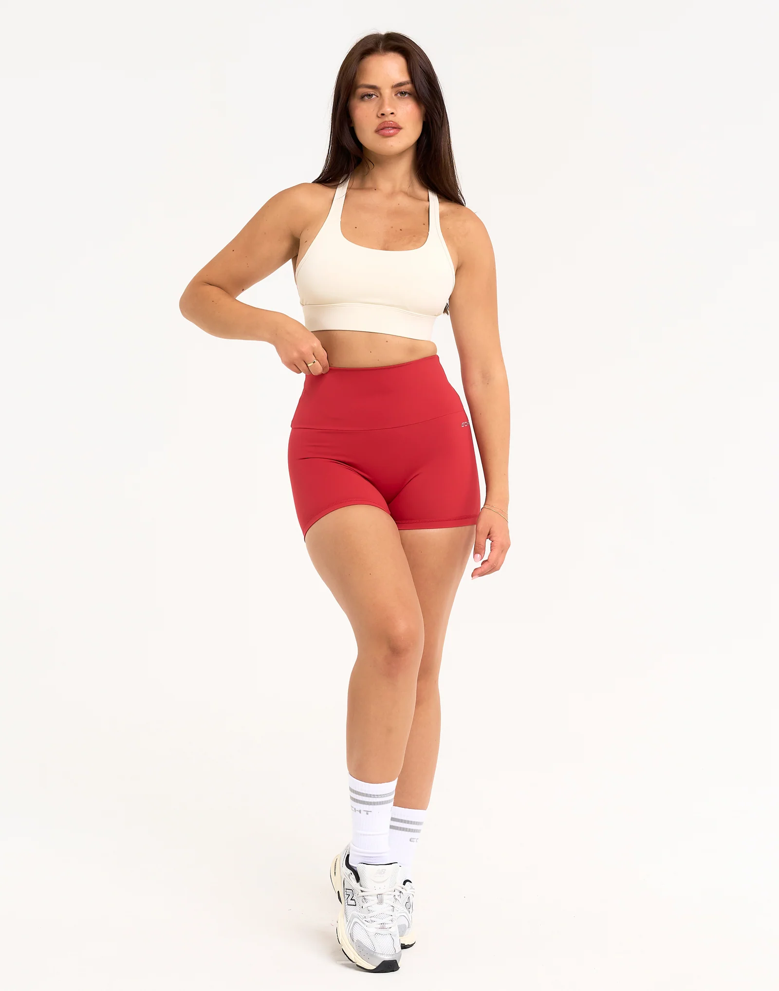 Range Bike Shorts 4" - Scarlet Red - Image 7