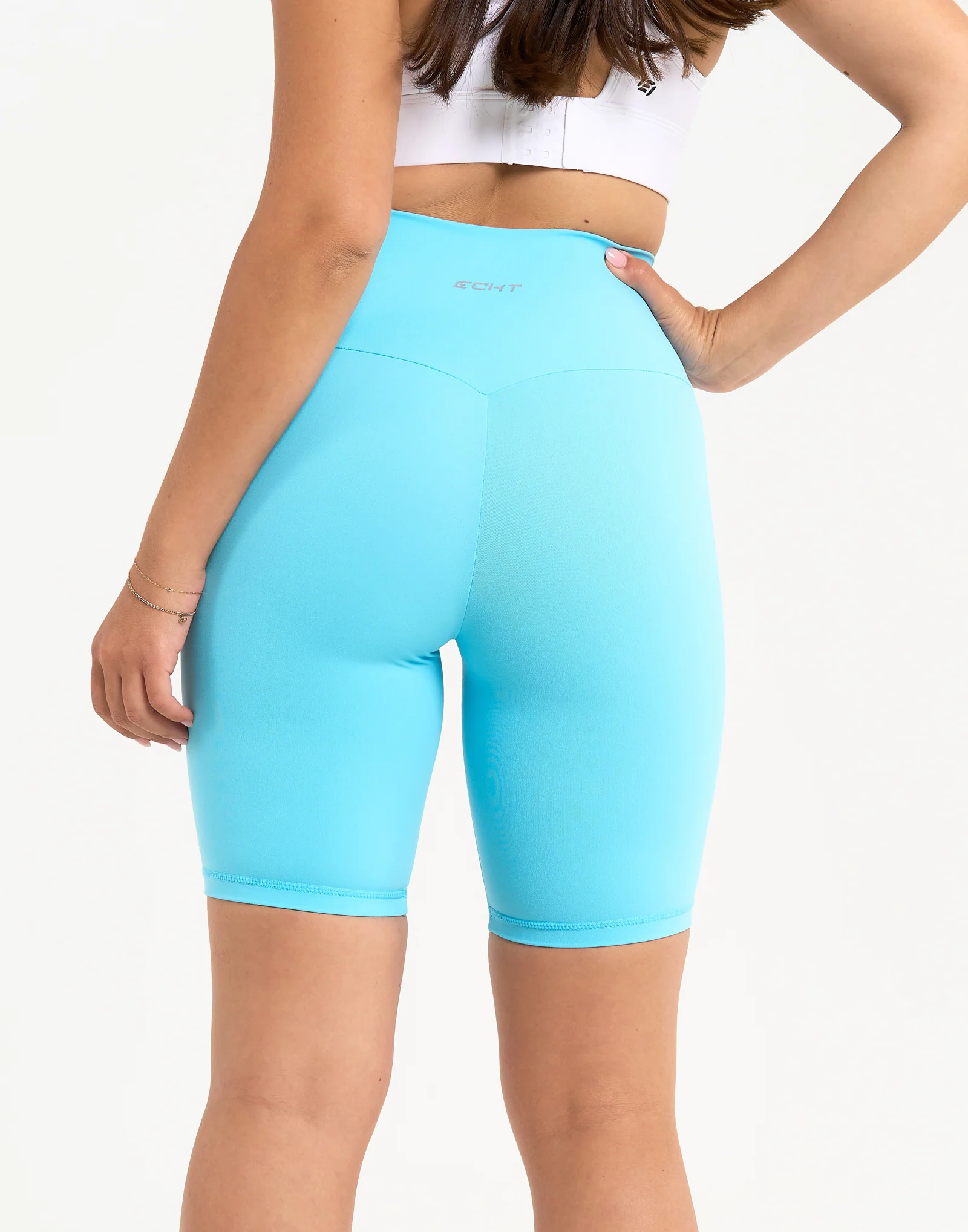 Range Bike Shorts 8" - Baby Blue - Image 2