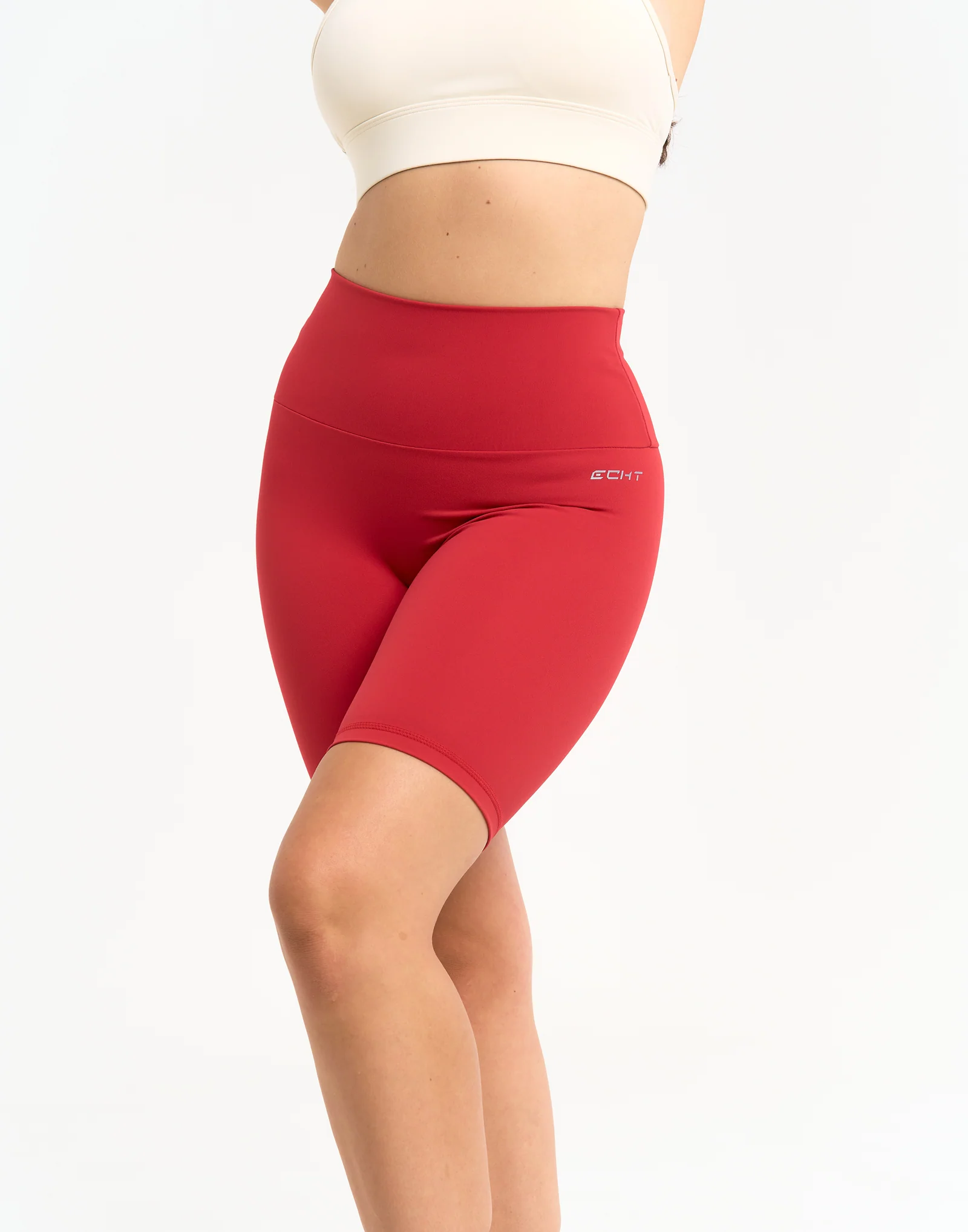 Range Bike Shorts 8" - Scarlet Red - Image 6