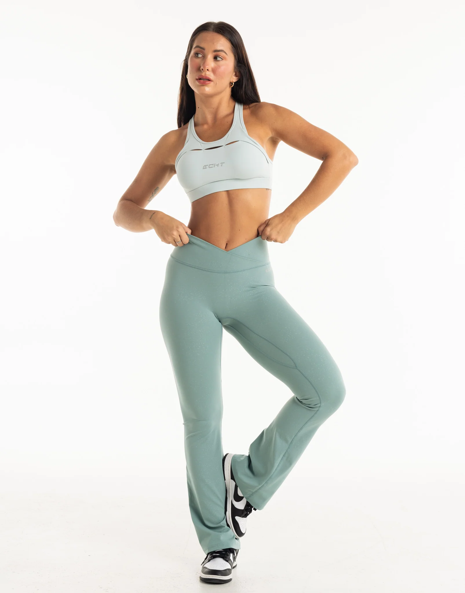 Range Sports Bra - Sea Blue - Image 3