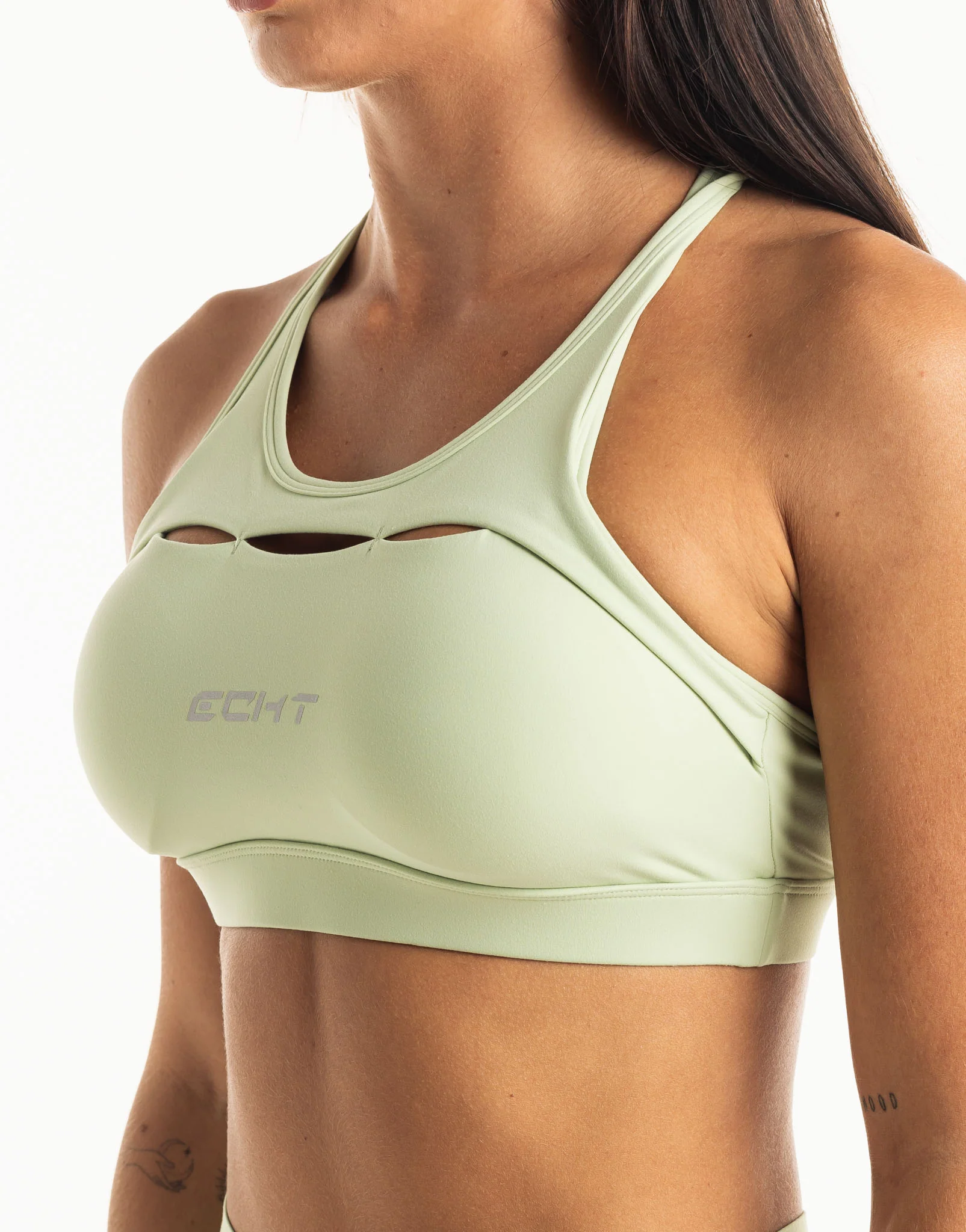 Range Sports Bra - Sage Green - Image 3