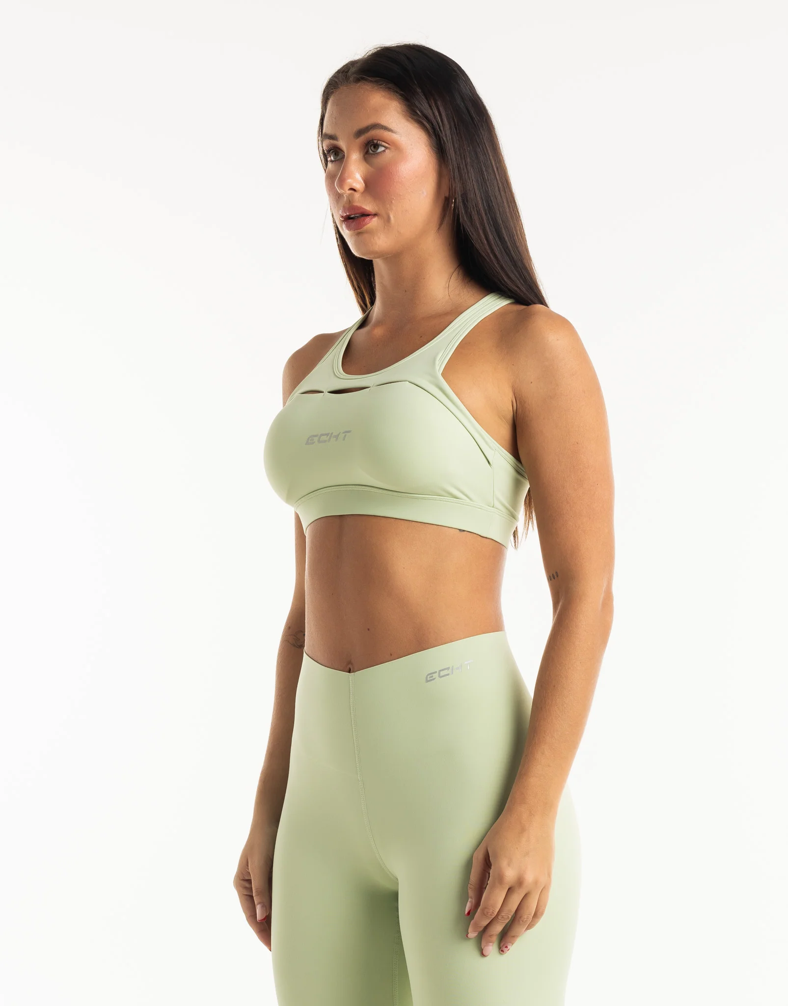 Range Sports Bra - Sage Green - Image 7