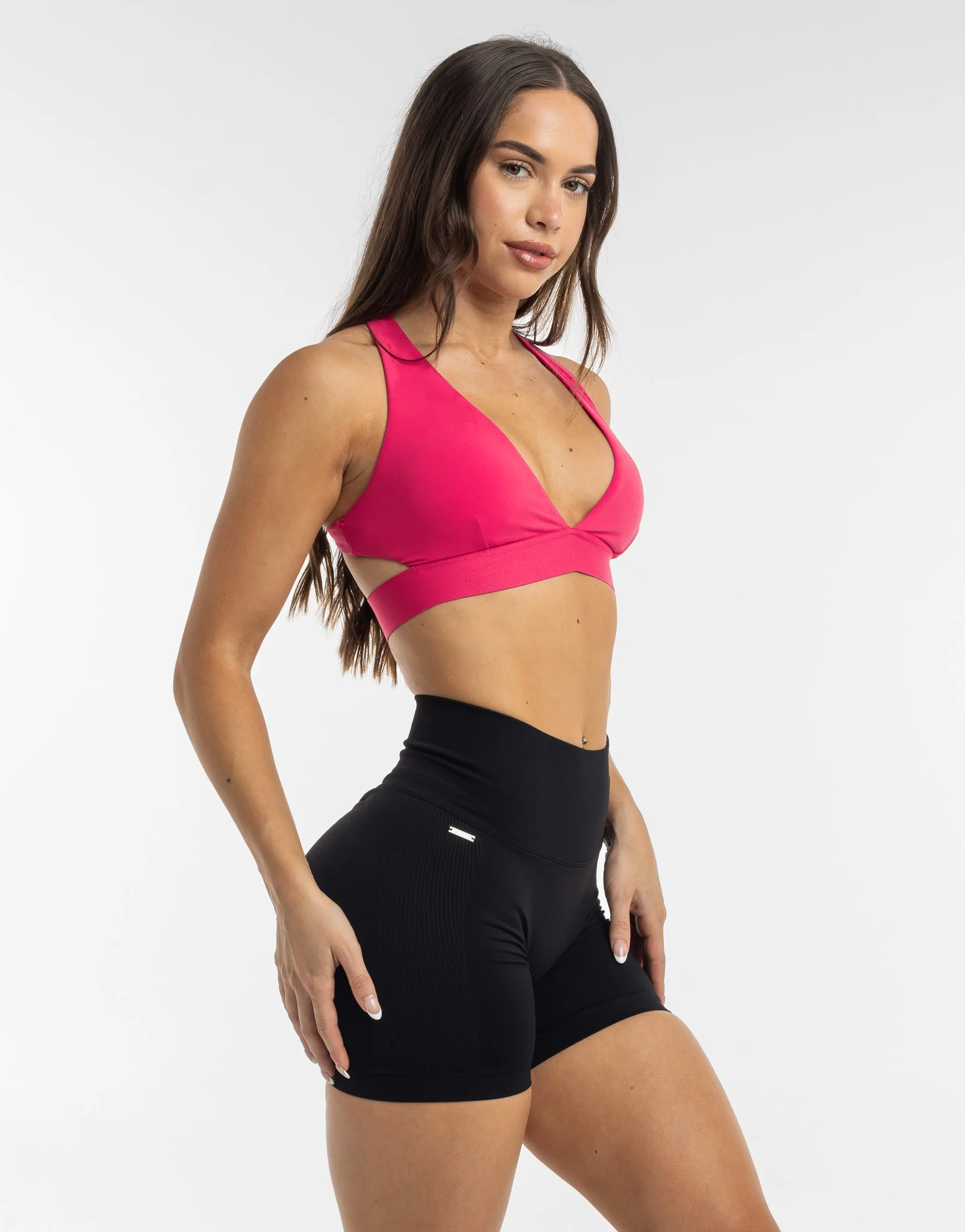 Relentless Sports Bra - Bright Pink - Image 4