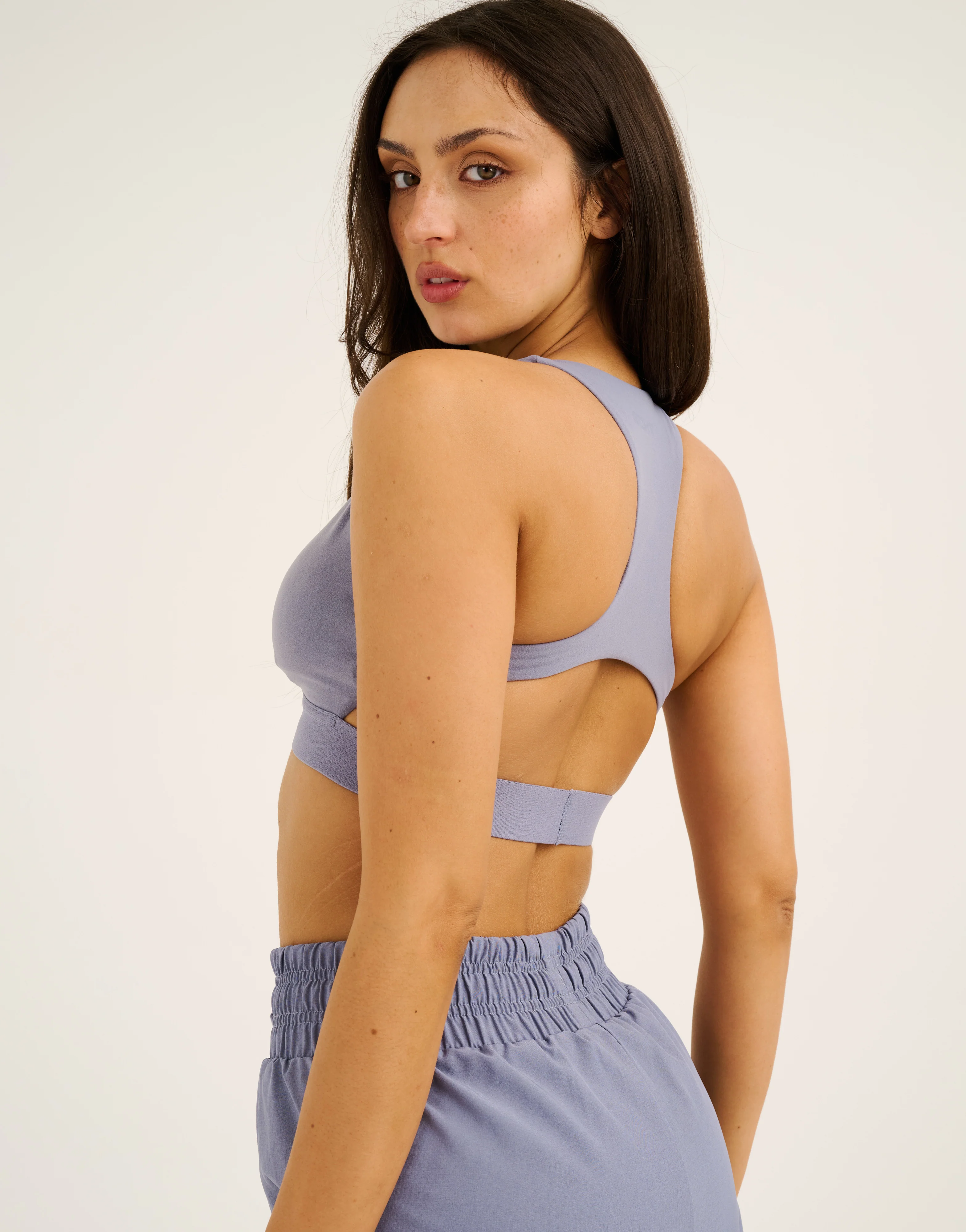 Relentless Sports Bra - Washed Blue - Image 10