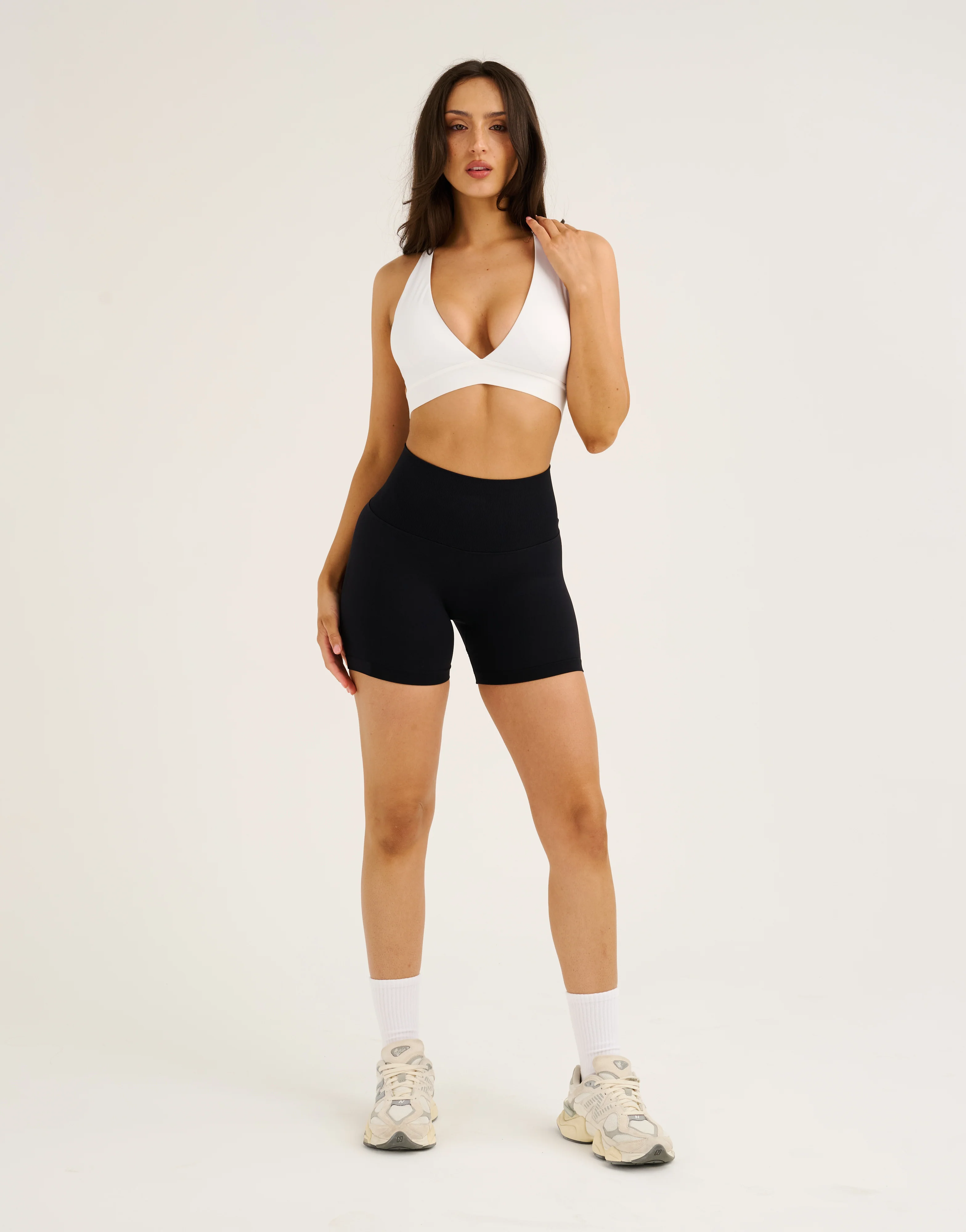 Relentless Sports Bra - White - Image 7