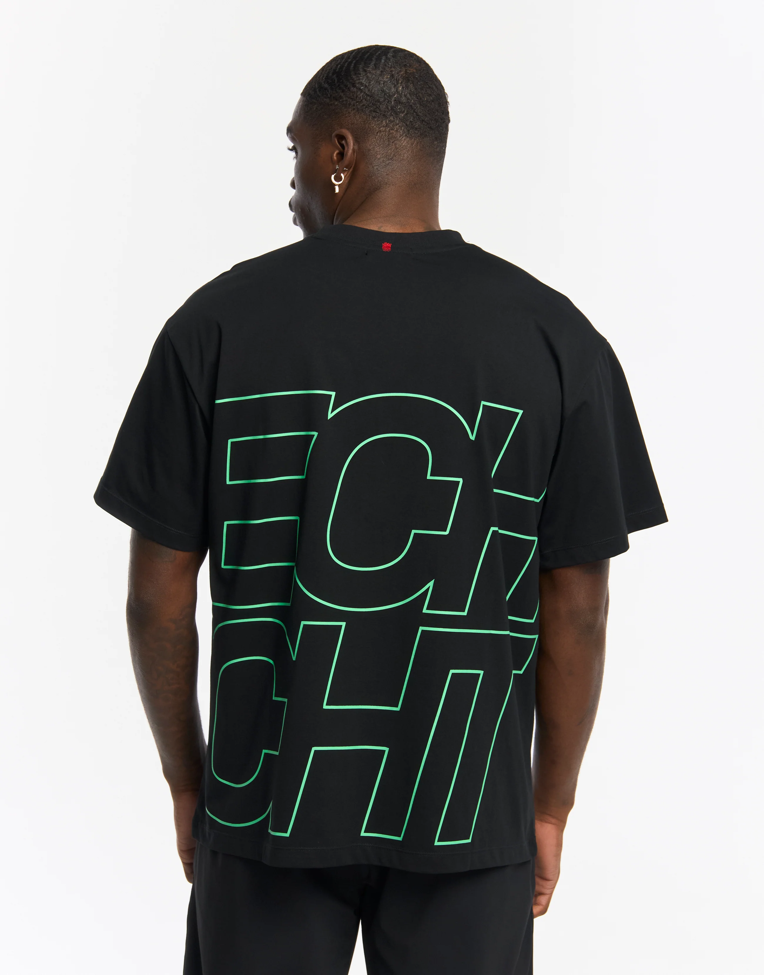 Road Runner T-Shirt - Black/Green - Image 2
