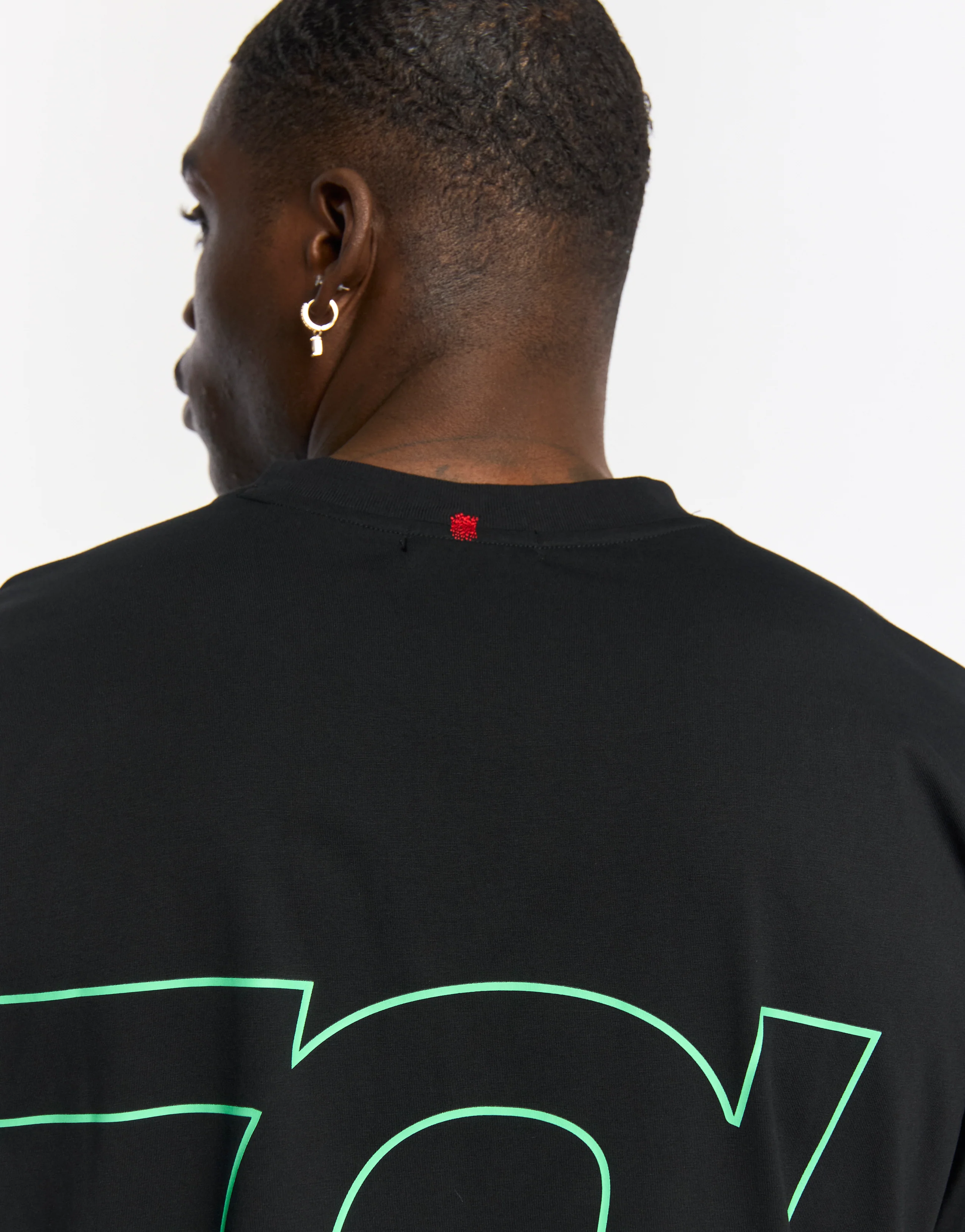 Road Runner T-Shirt - Black/Green - Image 5
