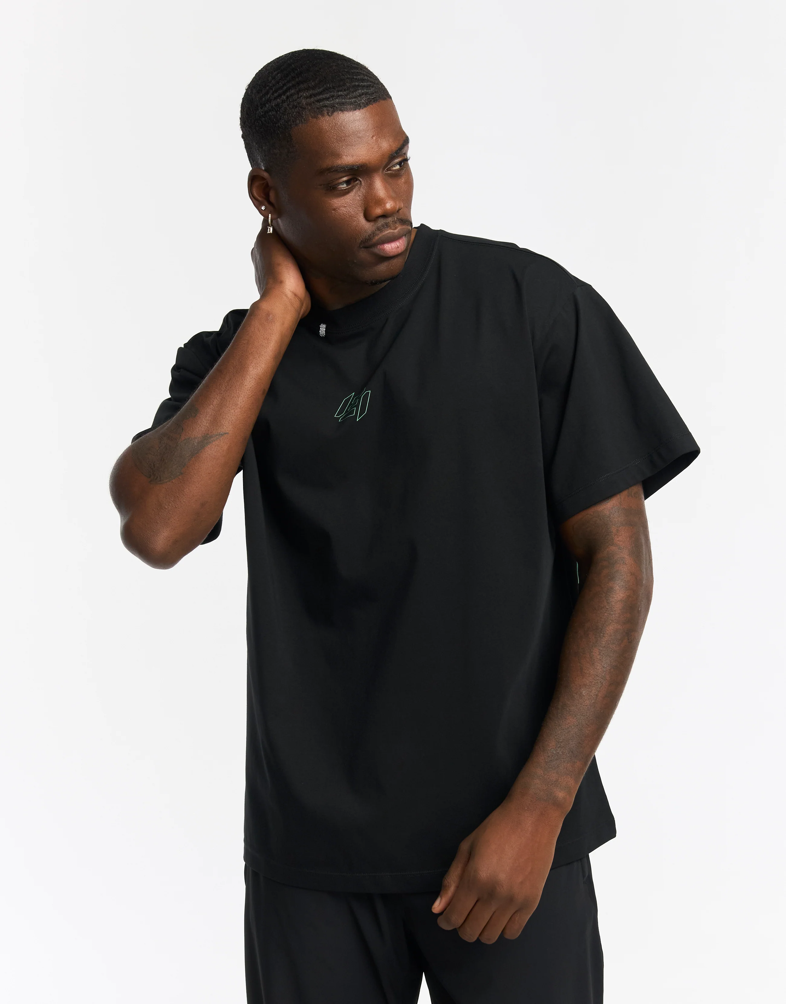 Road Runner T-Shirt - Black/Green - Image 6