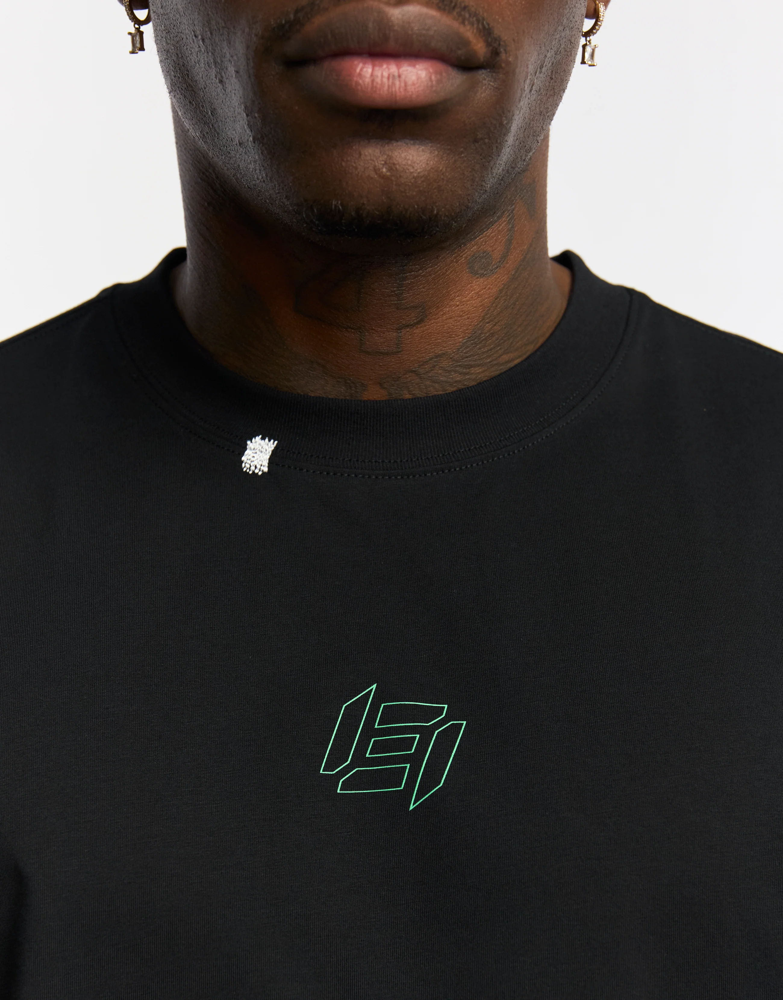 Road Runner T-Shirt - Black/Green - Image 7