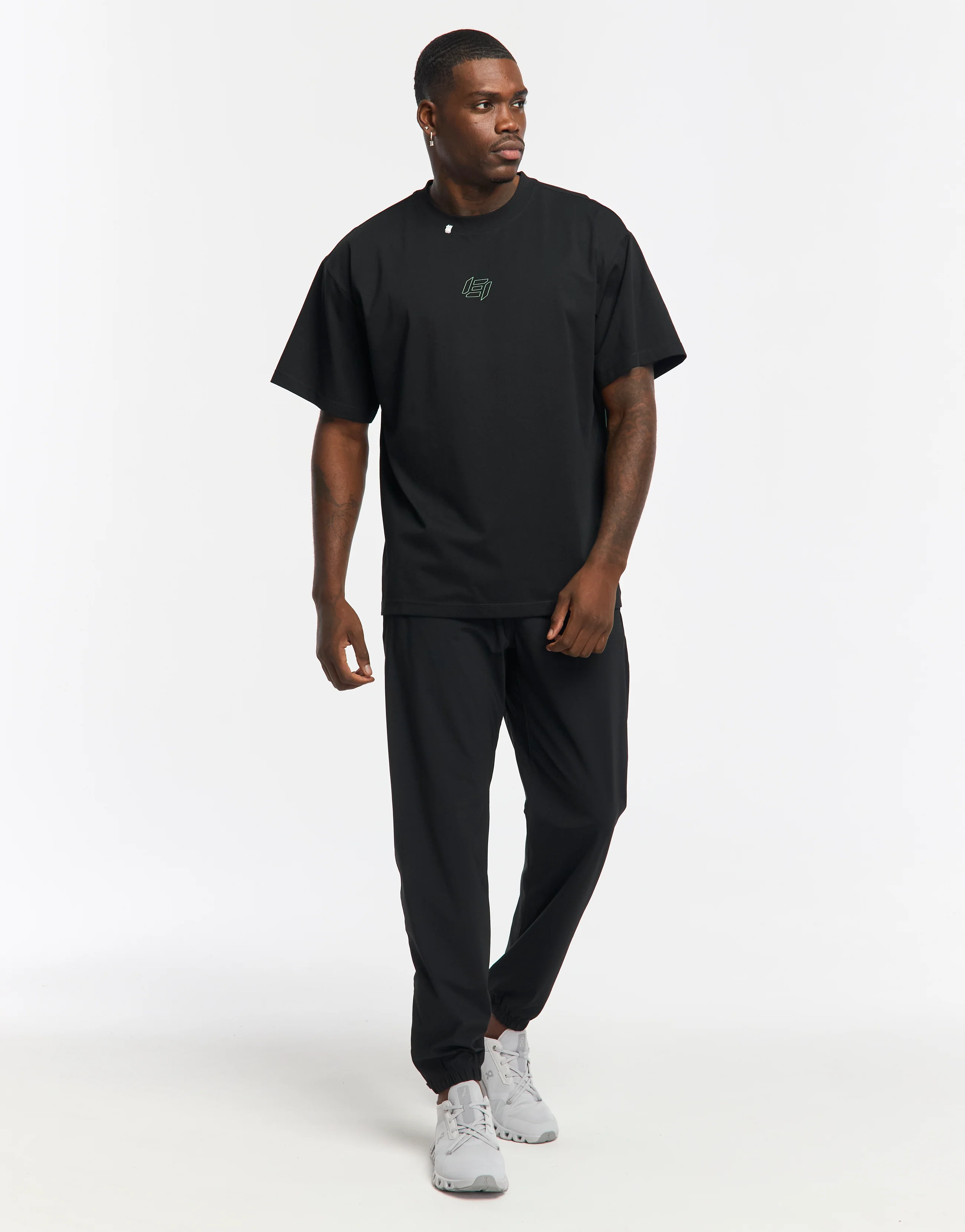 Road Runner T-Shirt - Black/Green - Image 8
