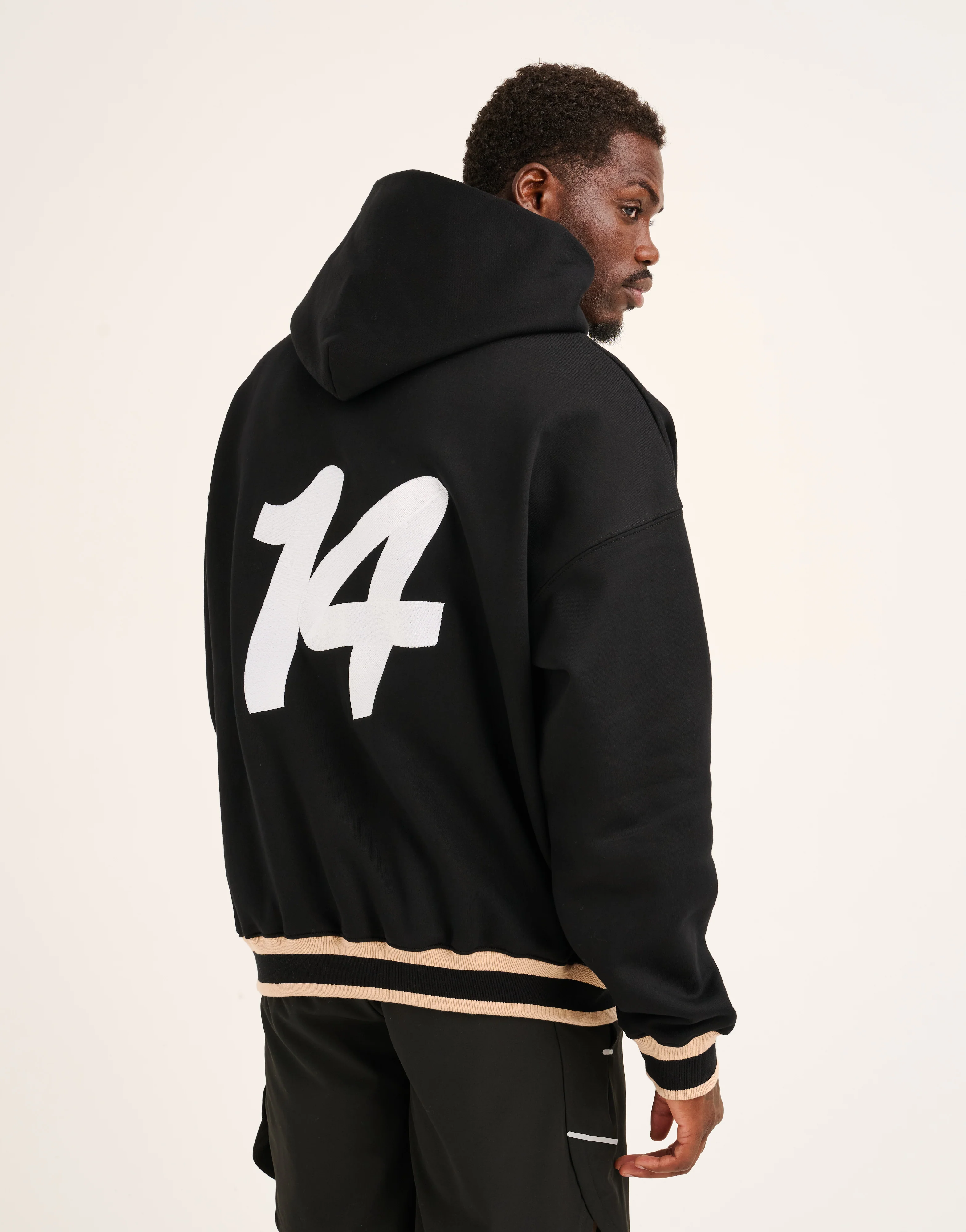 Script Hoodie - Black - Image 4